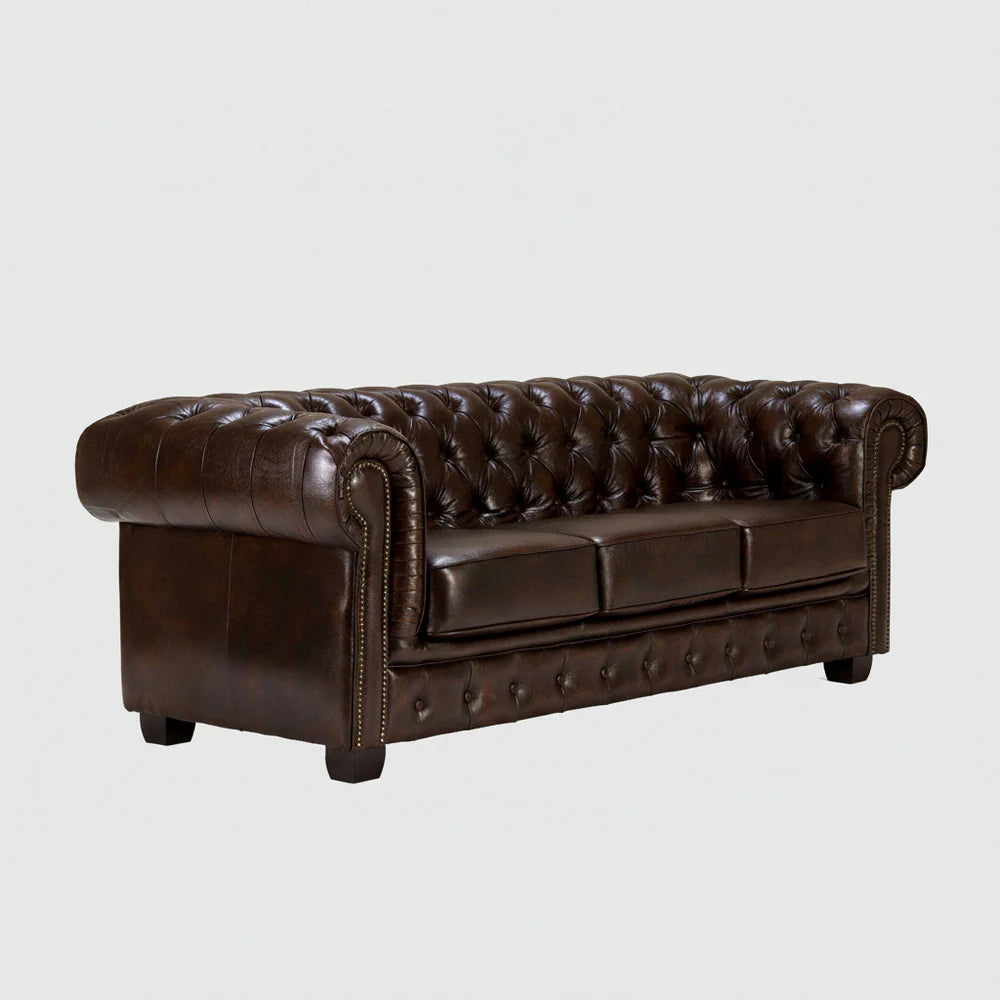 The Settled Hide Sofa