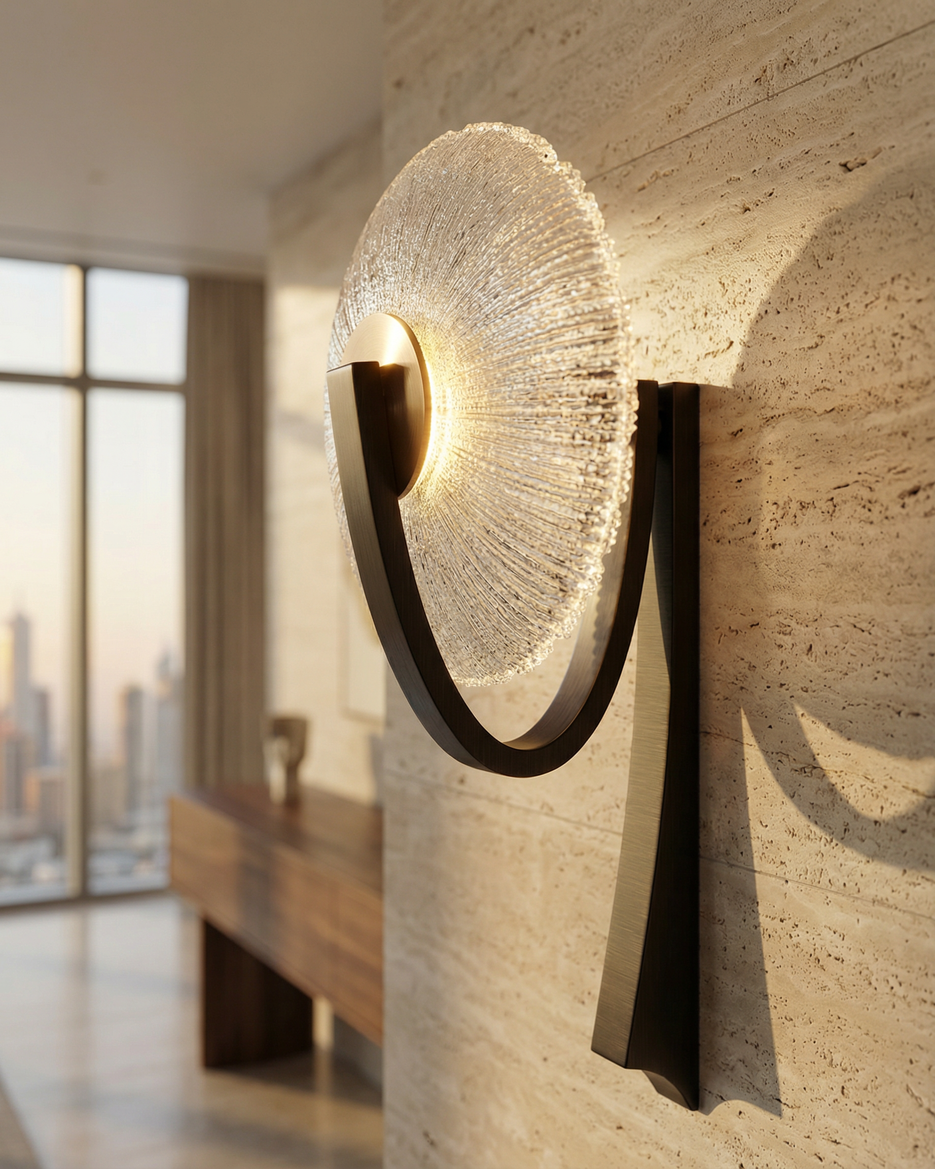 Noctra Halo Wall Light