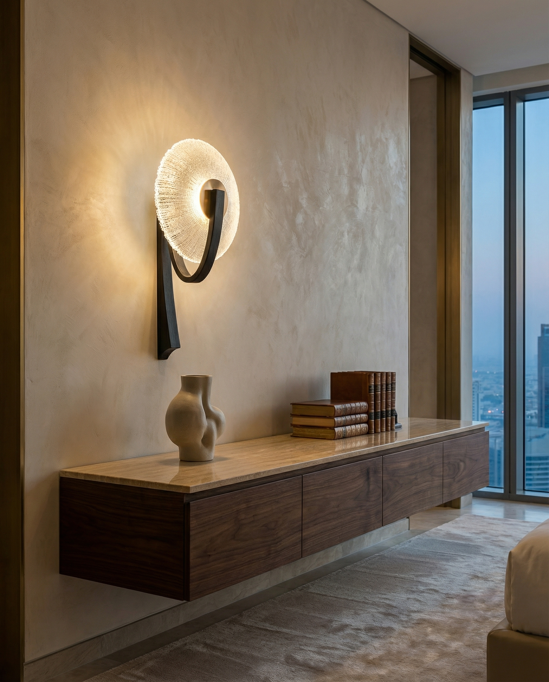 Noctra Halo Wall Light