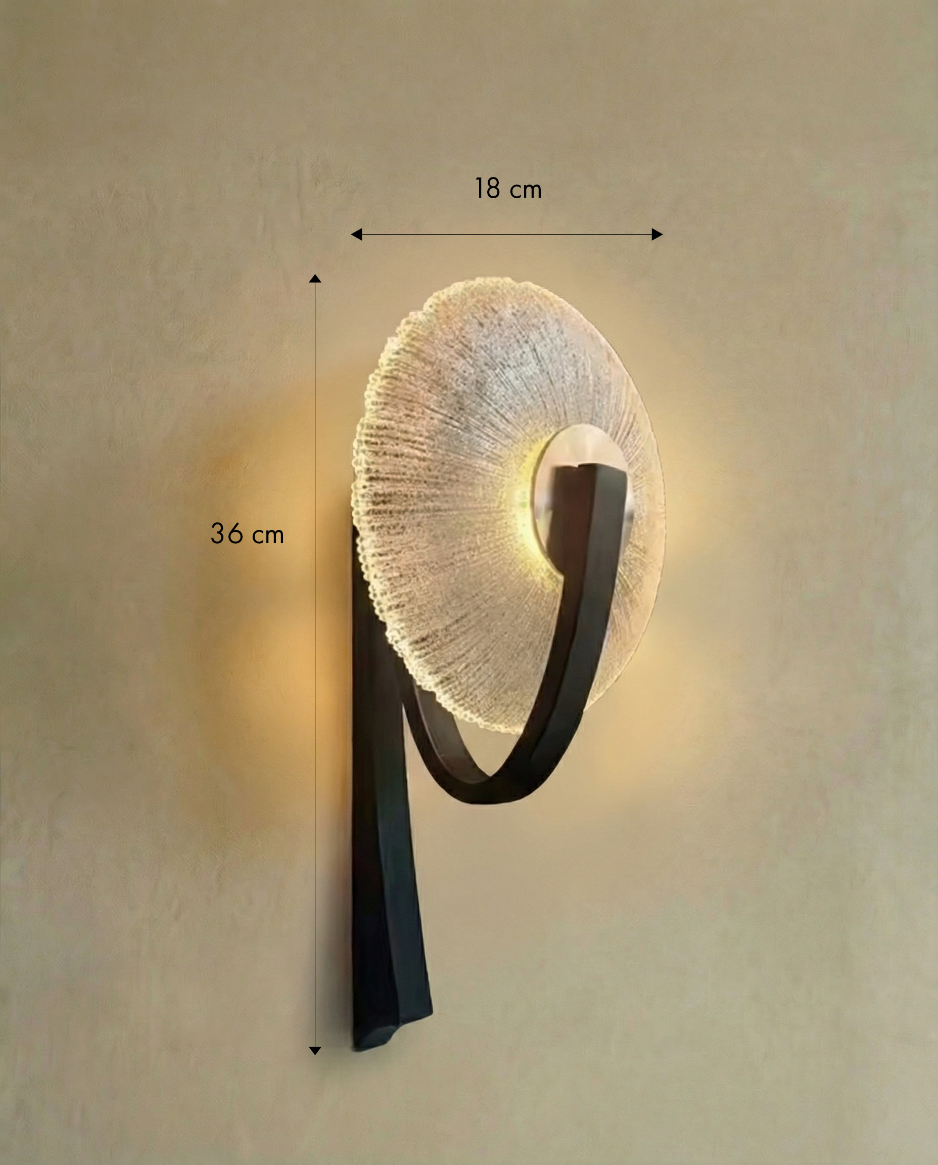 Noctra Halo Wall Light