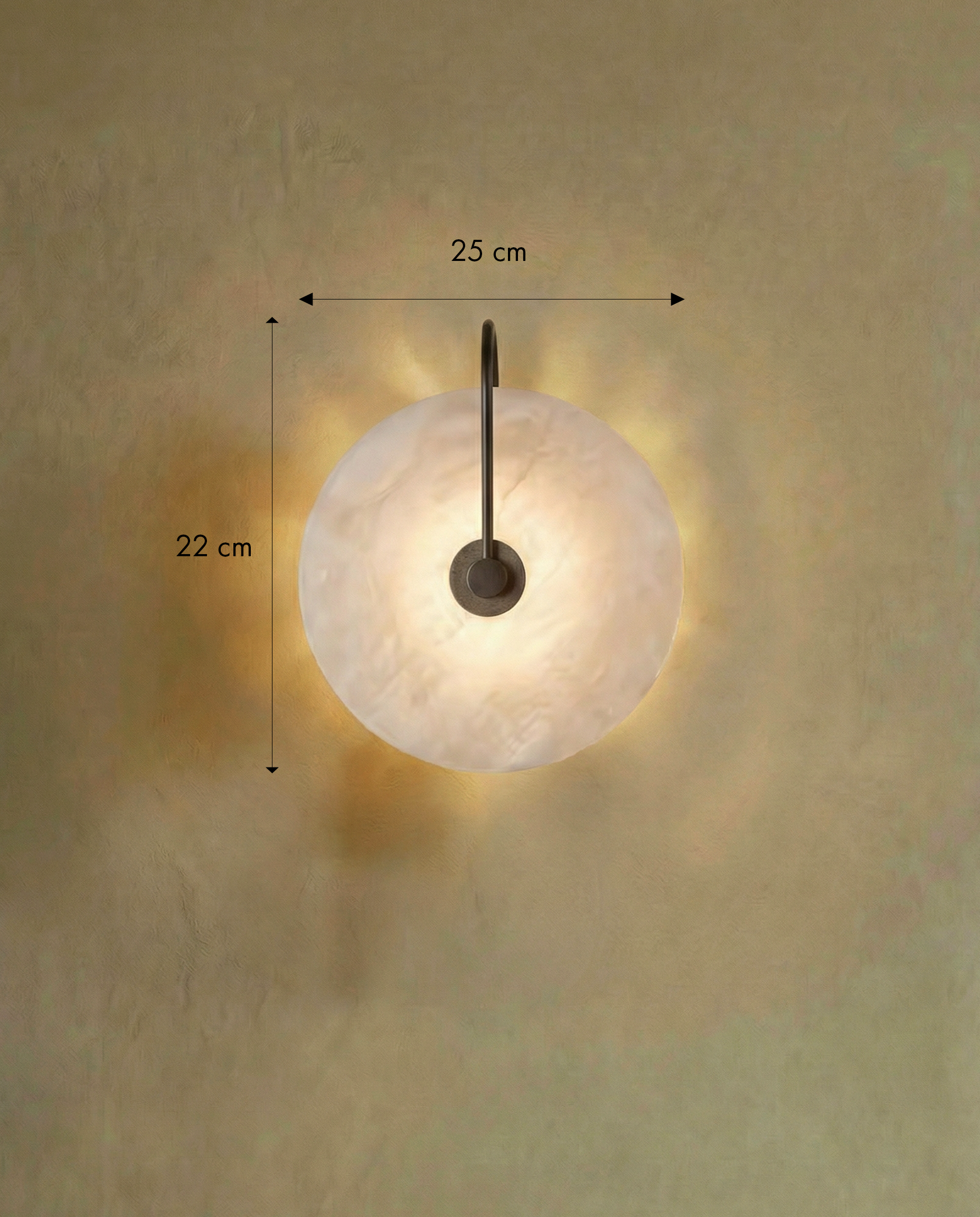 Arvane Disc Wall Light