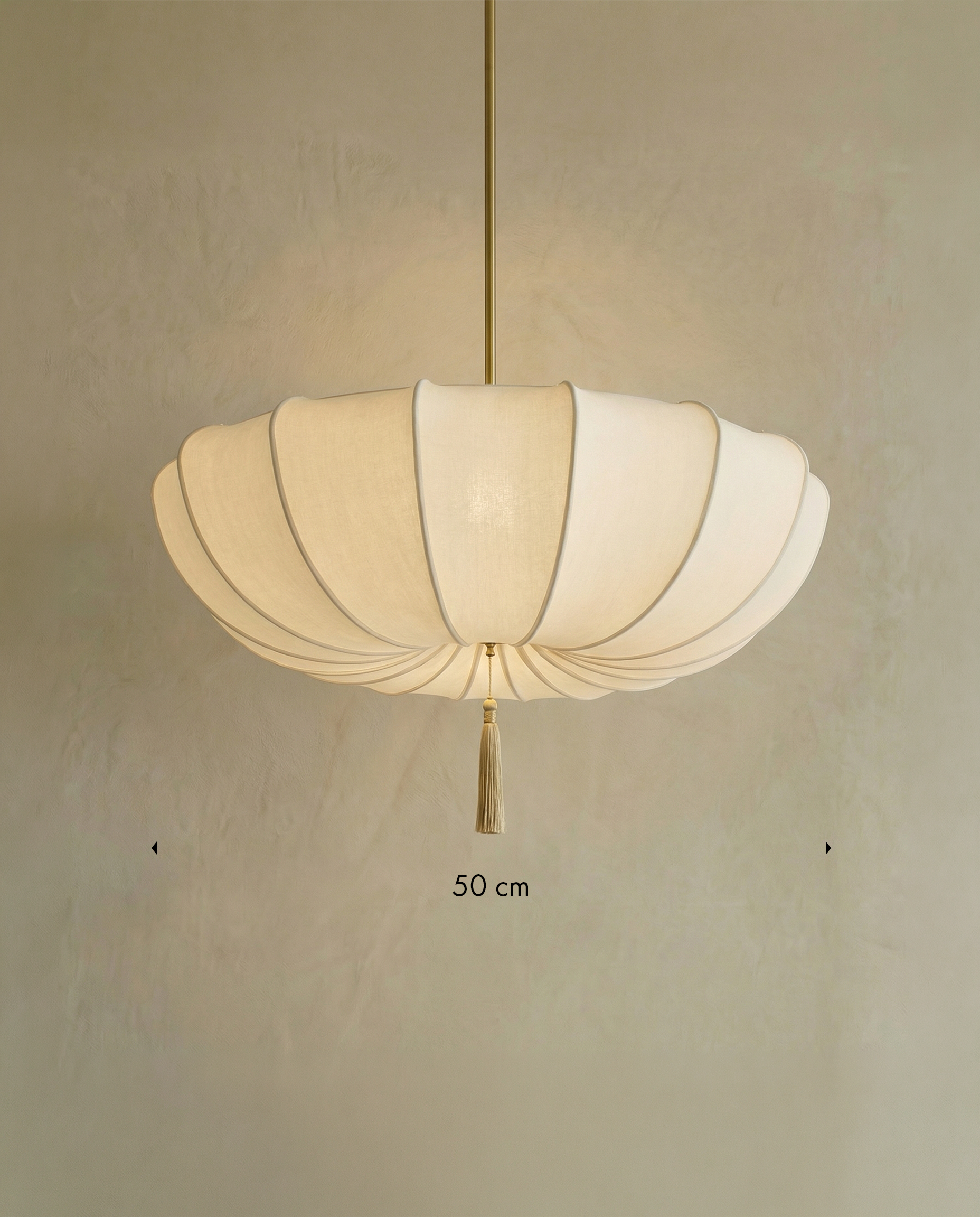 Solenne Pleat Pendant