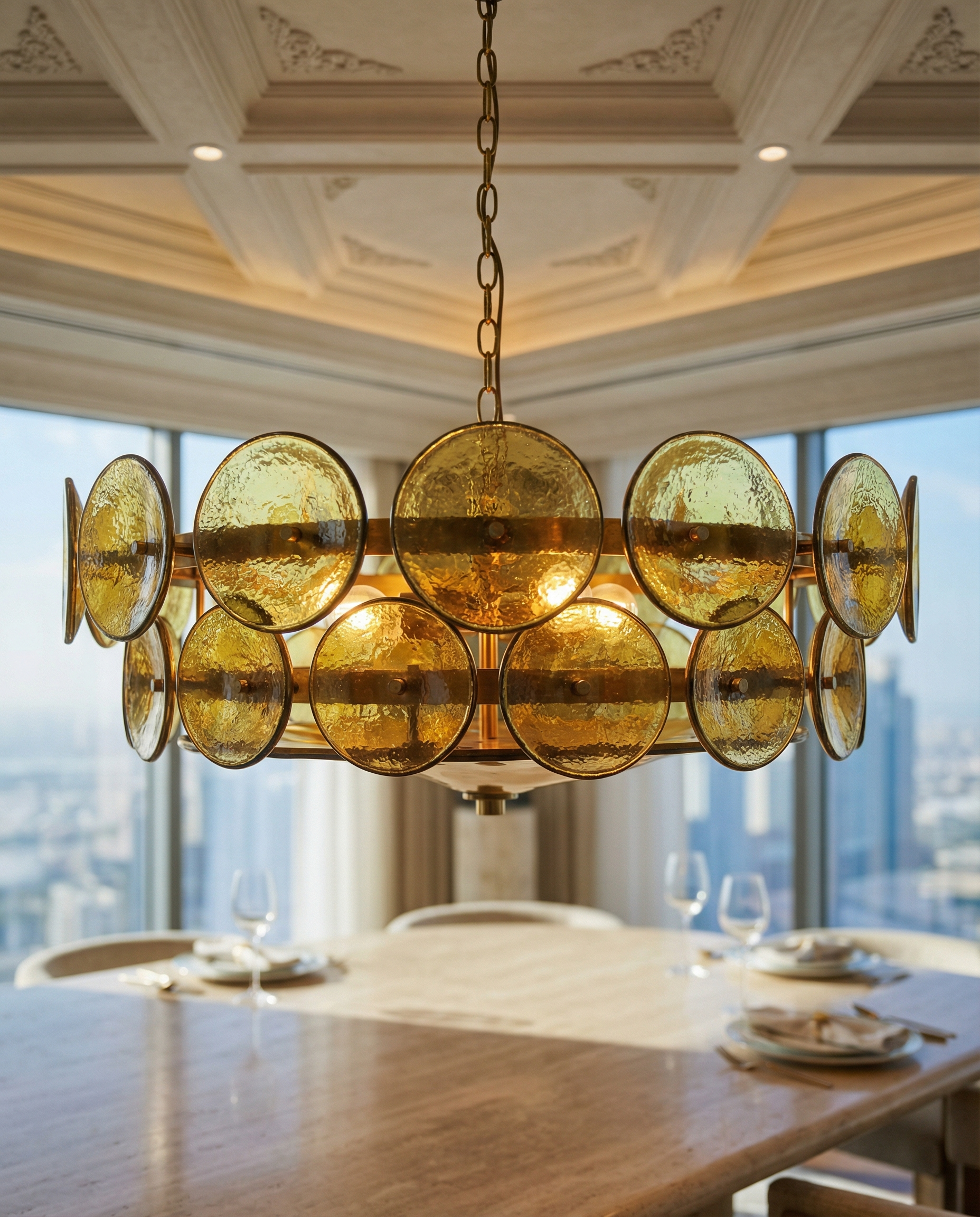 Lioren Disc Pendant