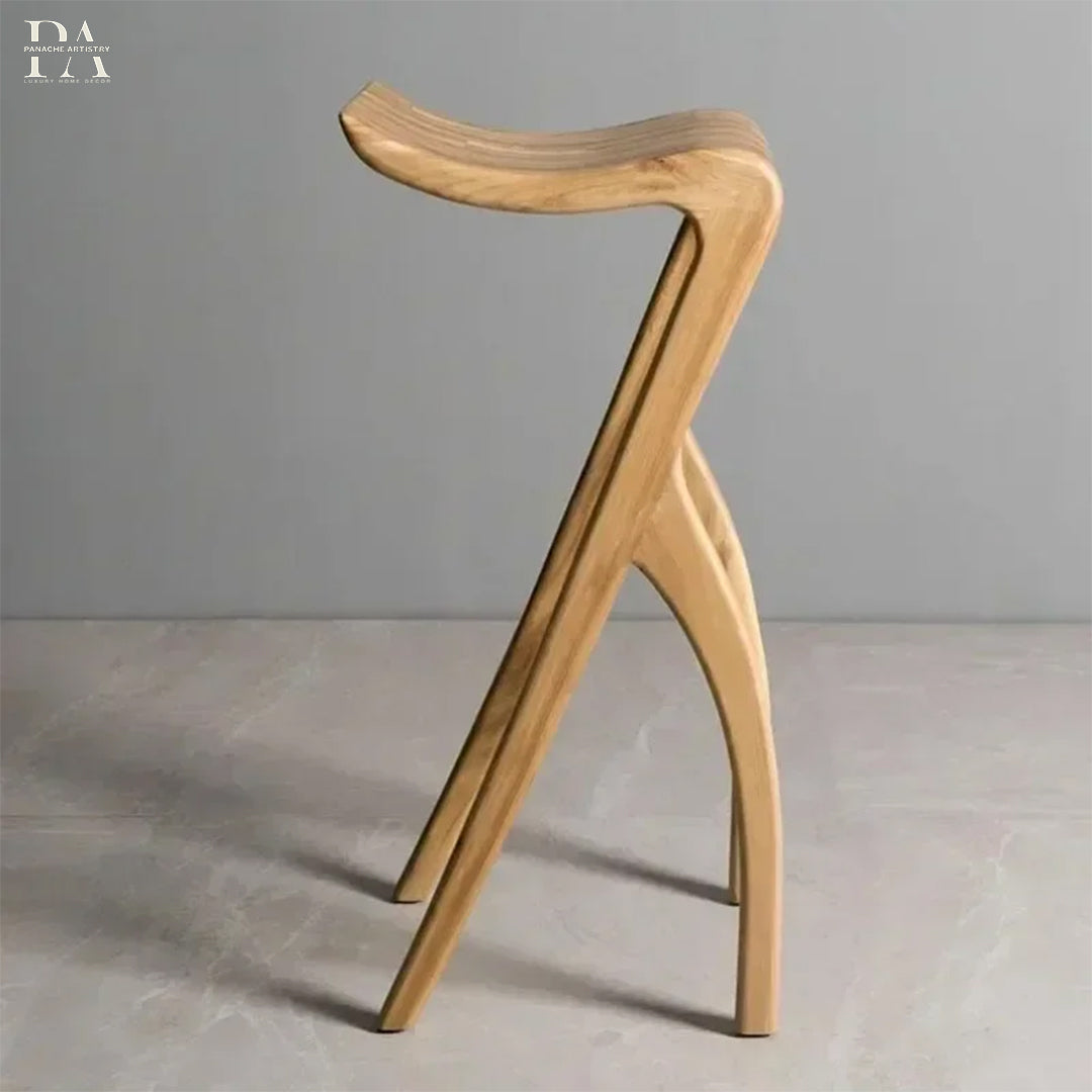 Onda Sculptural Bar Stool