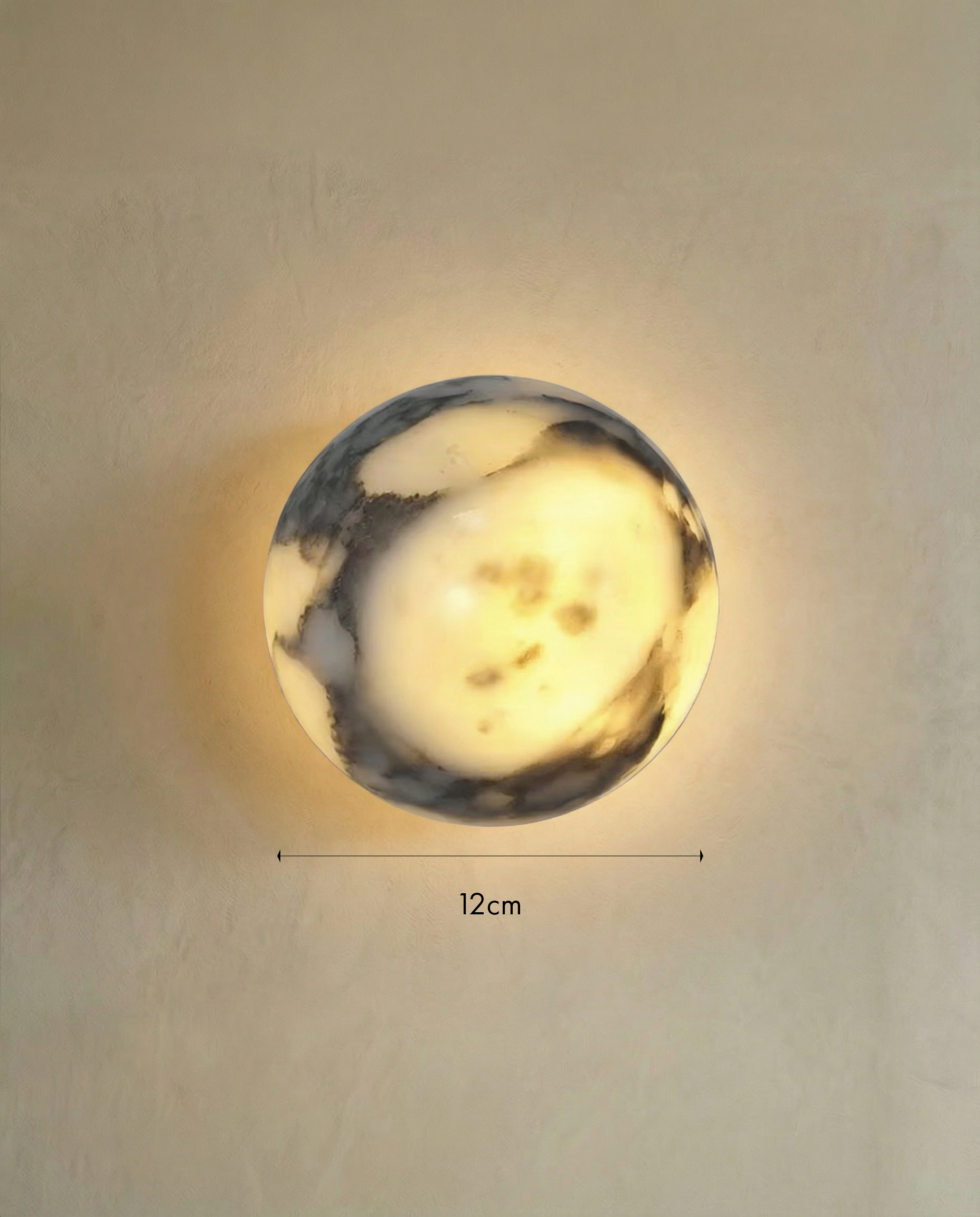Alvara Stone Wall Light
