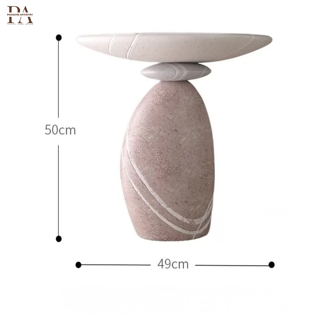 Petra Sculptural Side Table