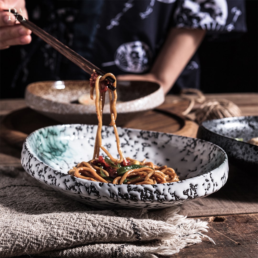 Rustic Zen Garden Plate