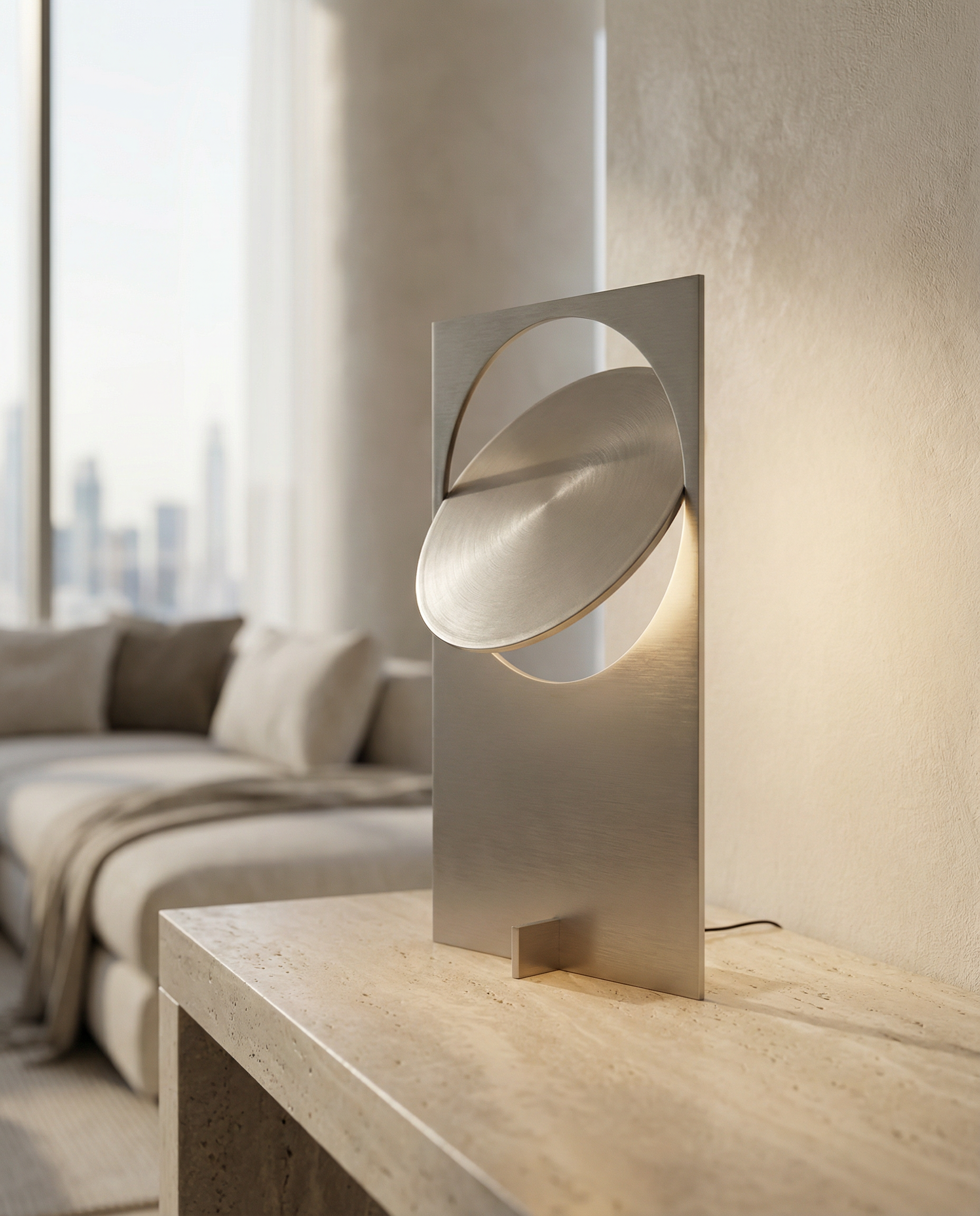 Valtren Disc Table Lamp
