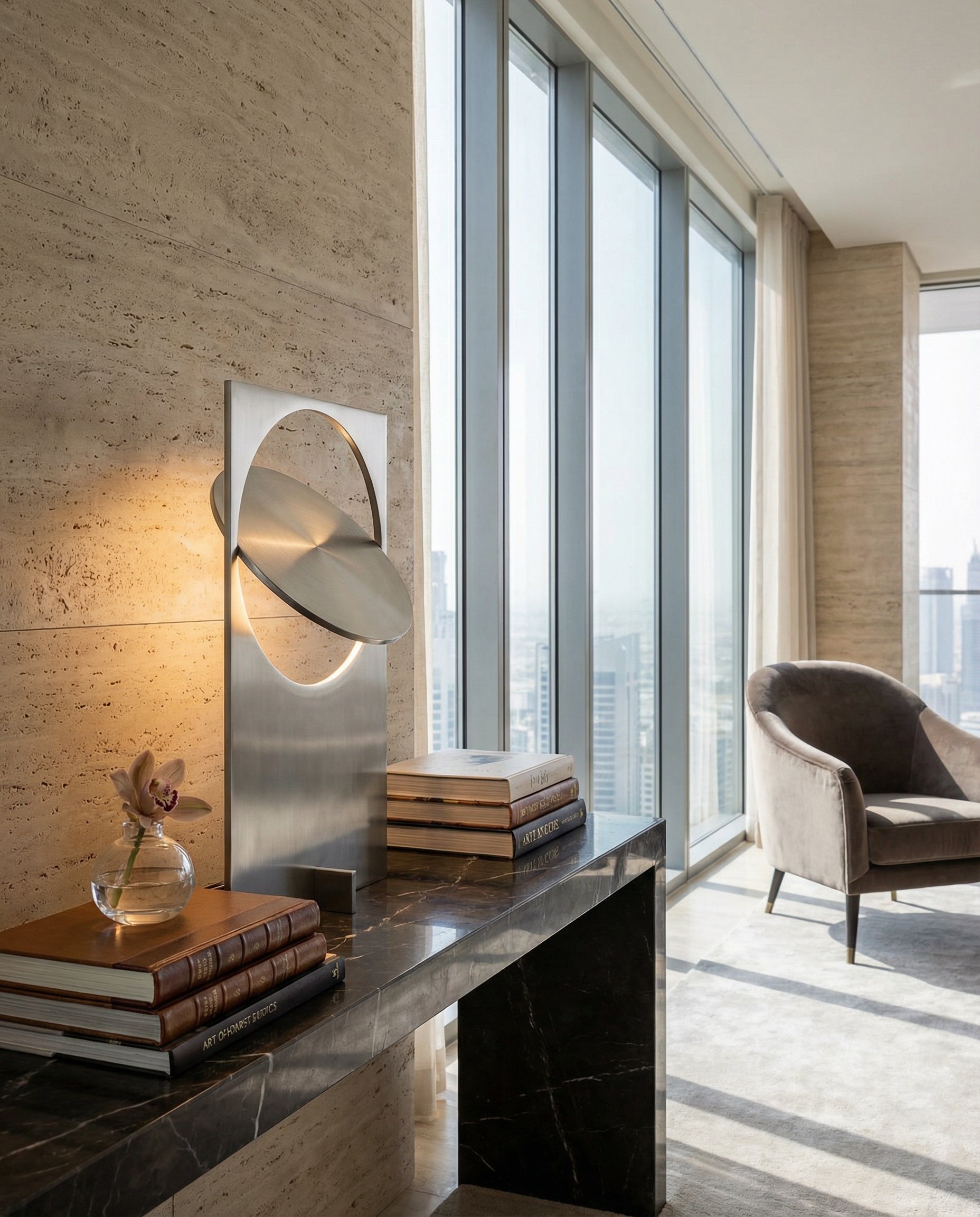 Valtren Disc Table Lamp