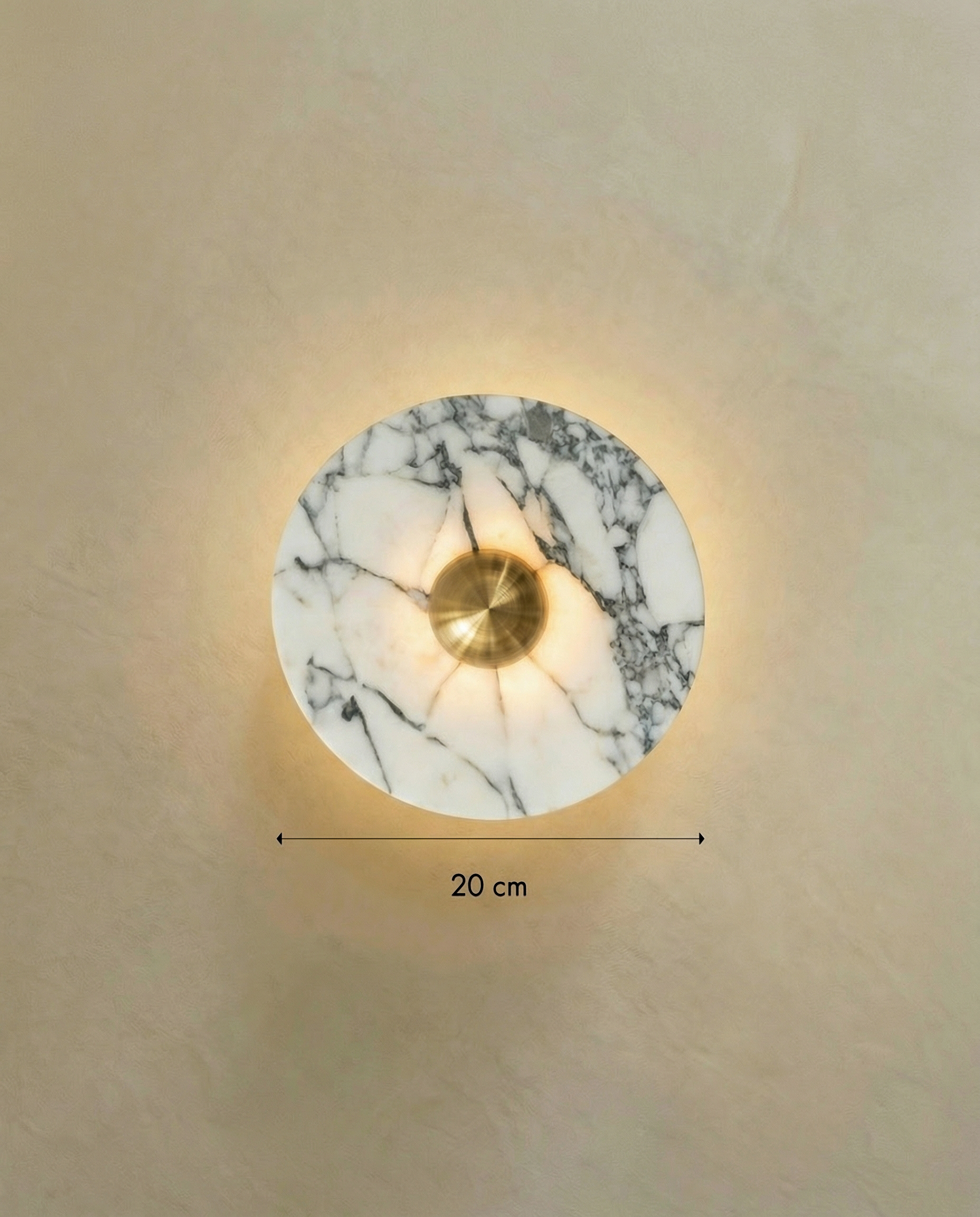 Valmere Marble Wall Light