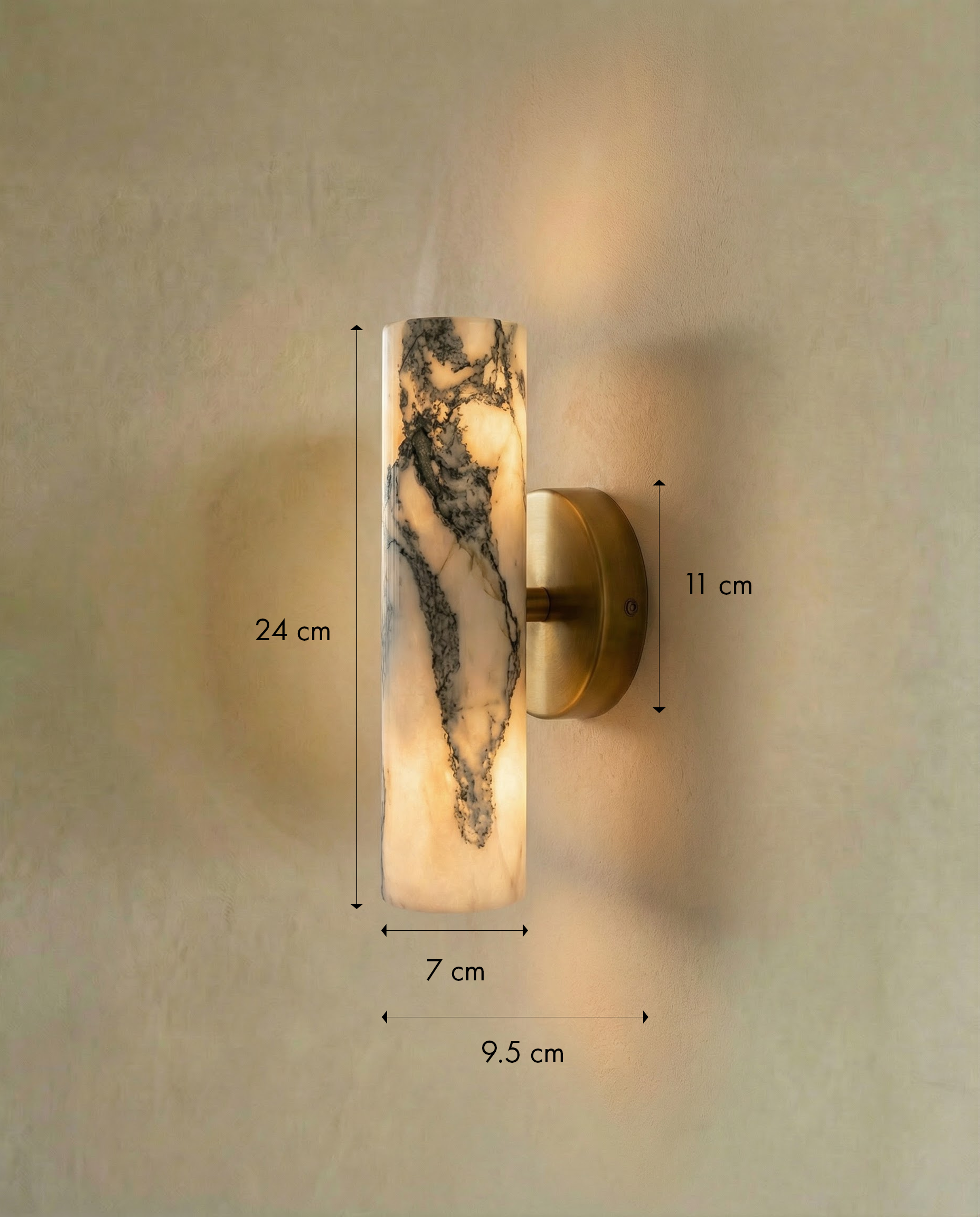 Verelis Stone Wall Light
