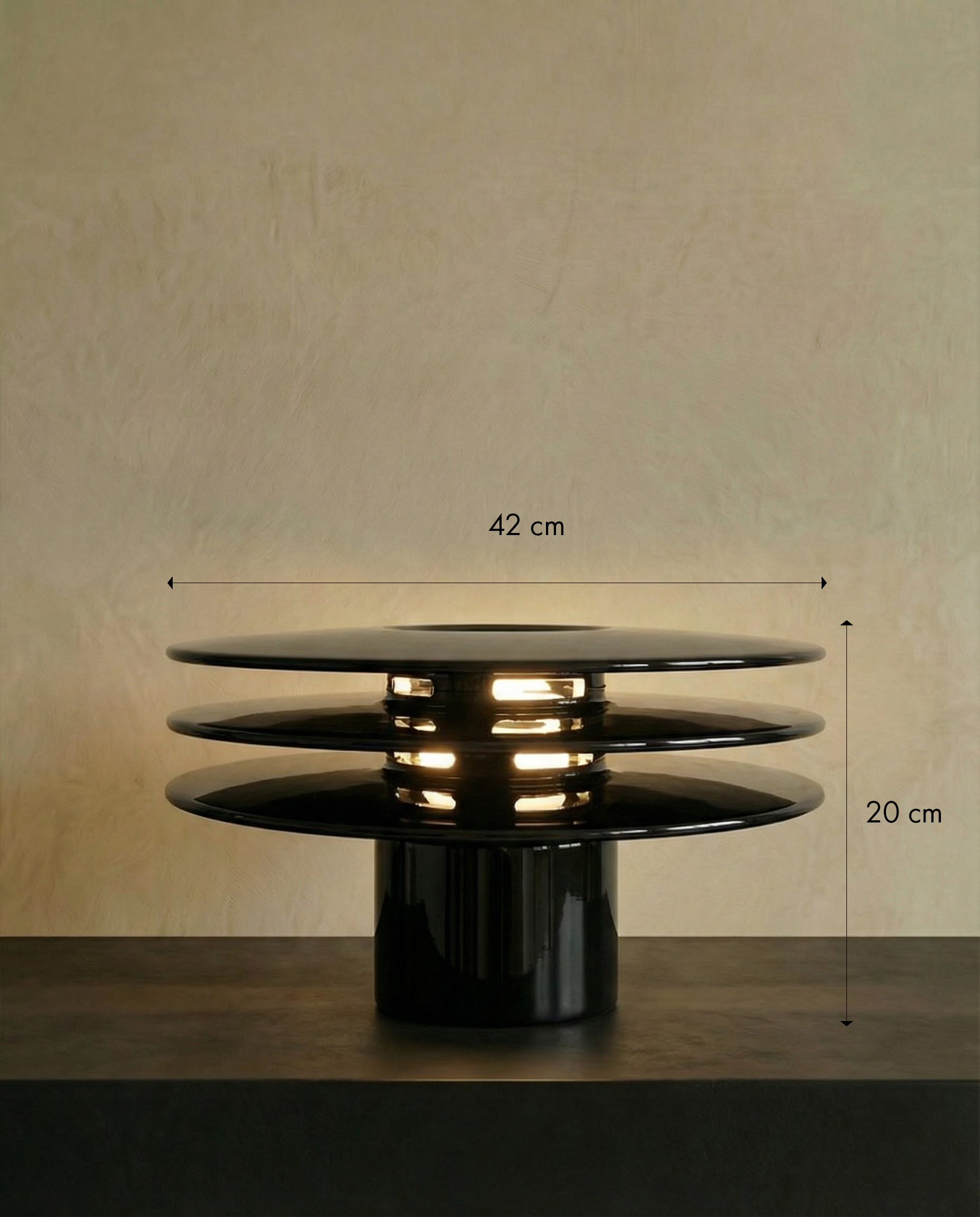 Noctren Tier Table Lamp