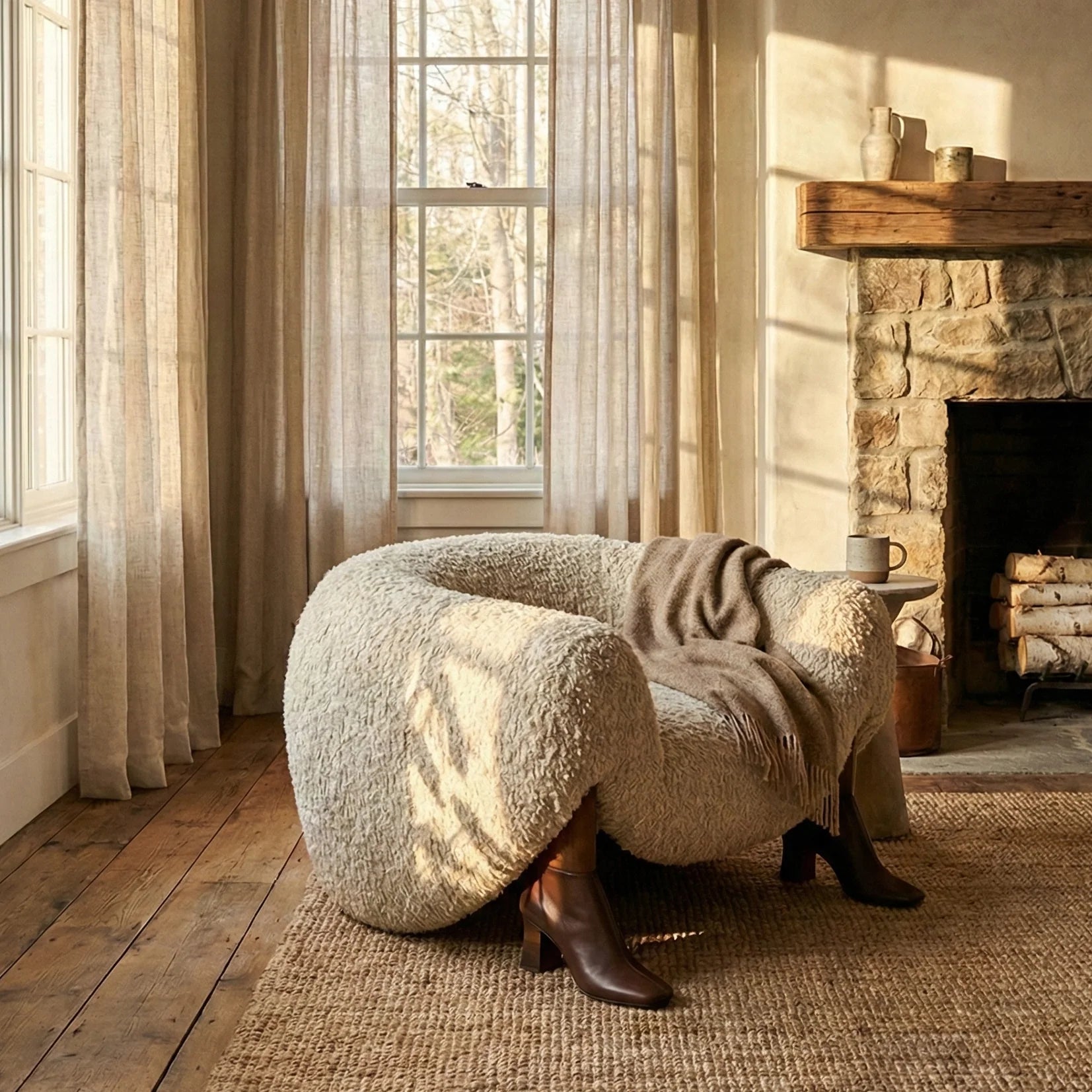 A Poised Stance Chair