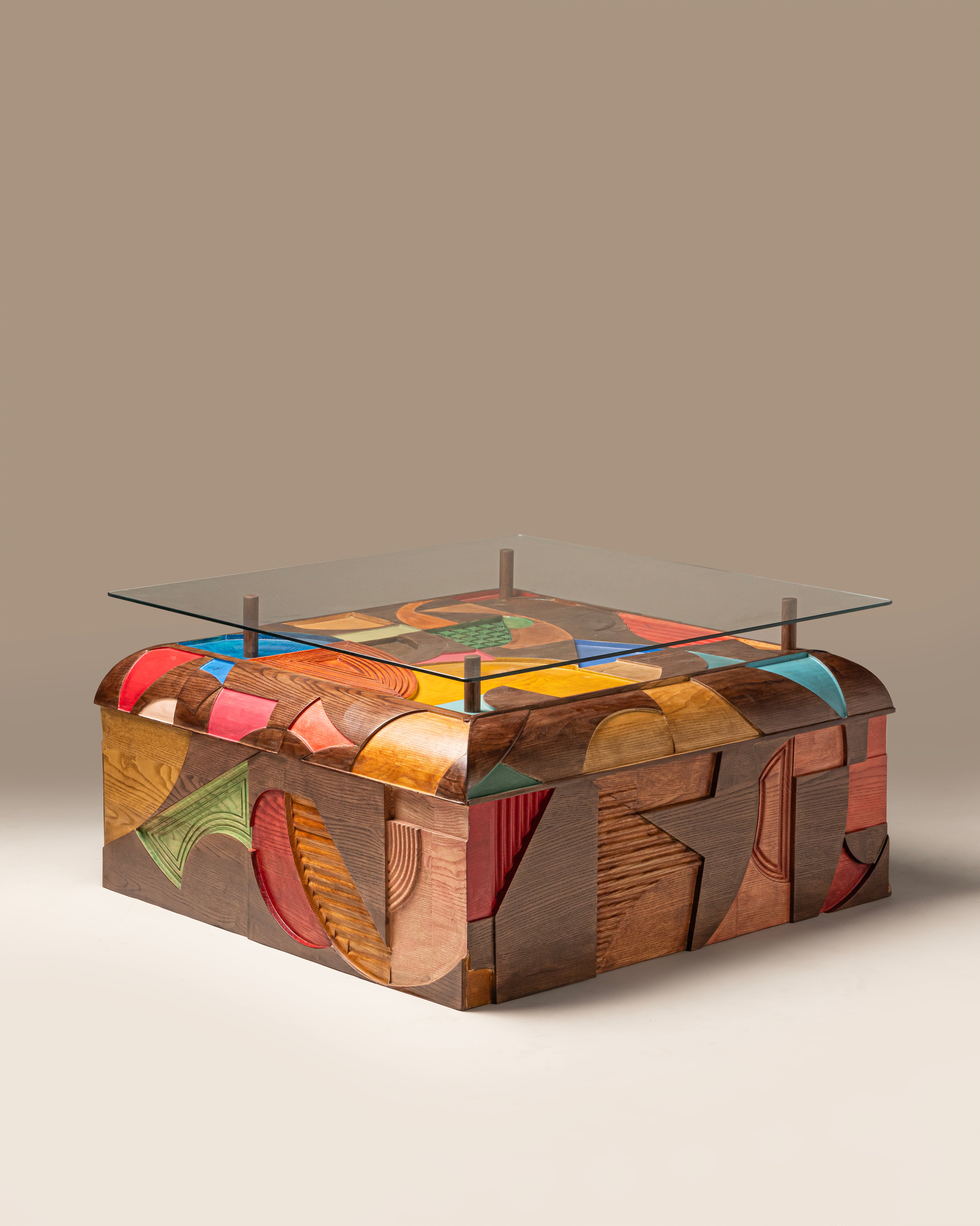 The Cubist Center Table