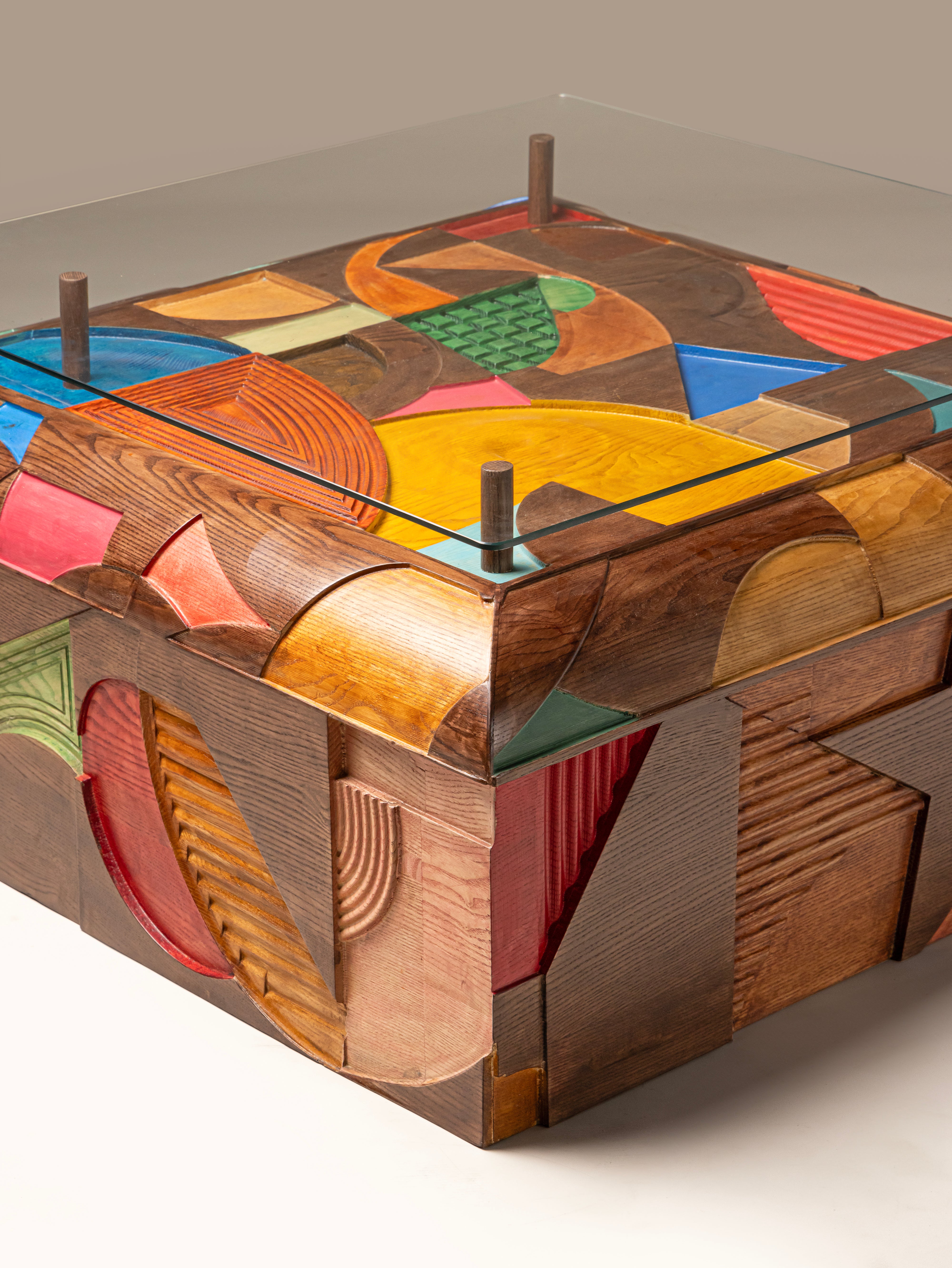 The Cubist Center Table