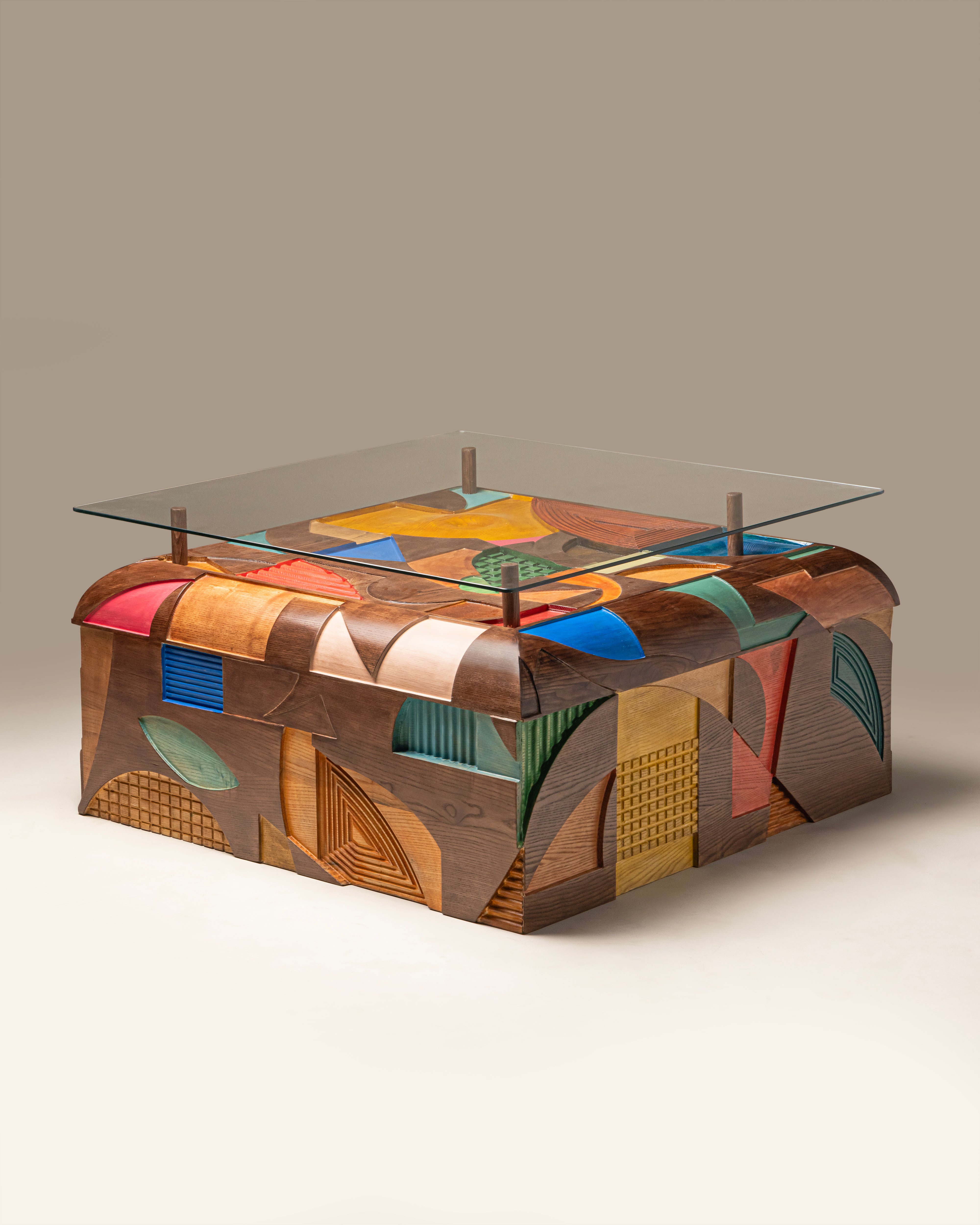 The Cubist Center Table