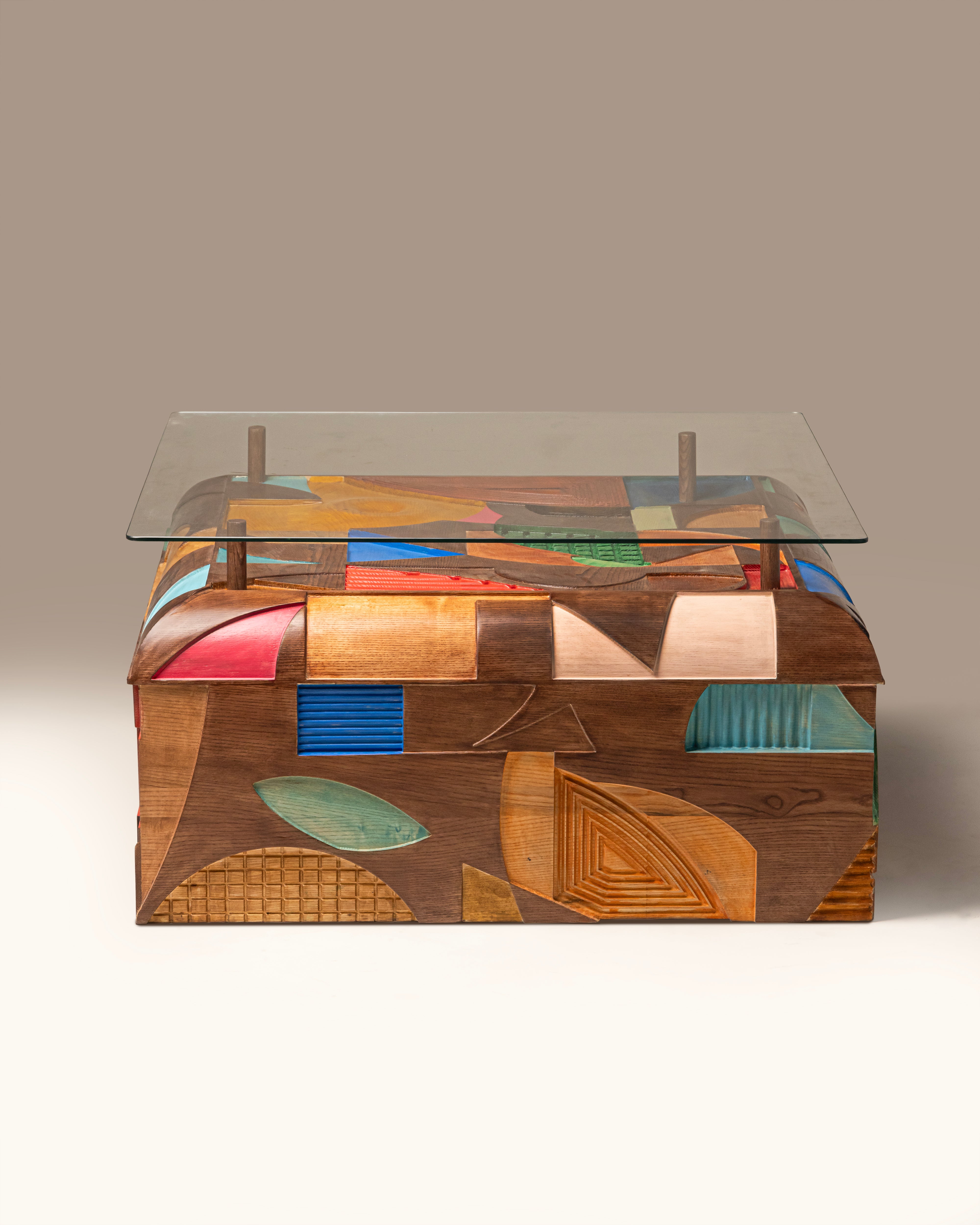 The Cubist Center Table