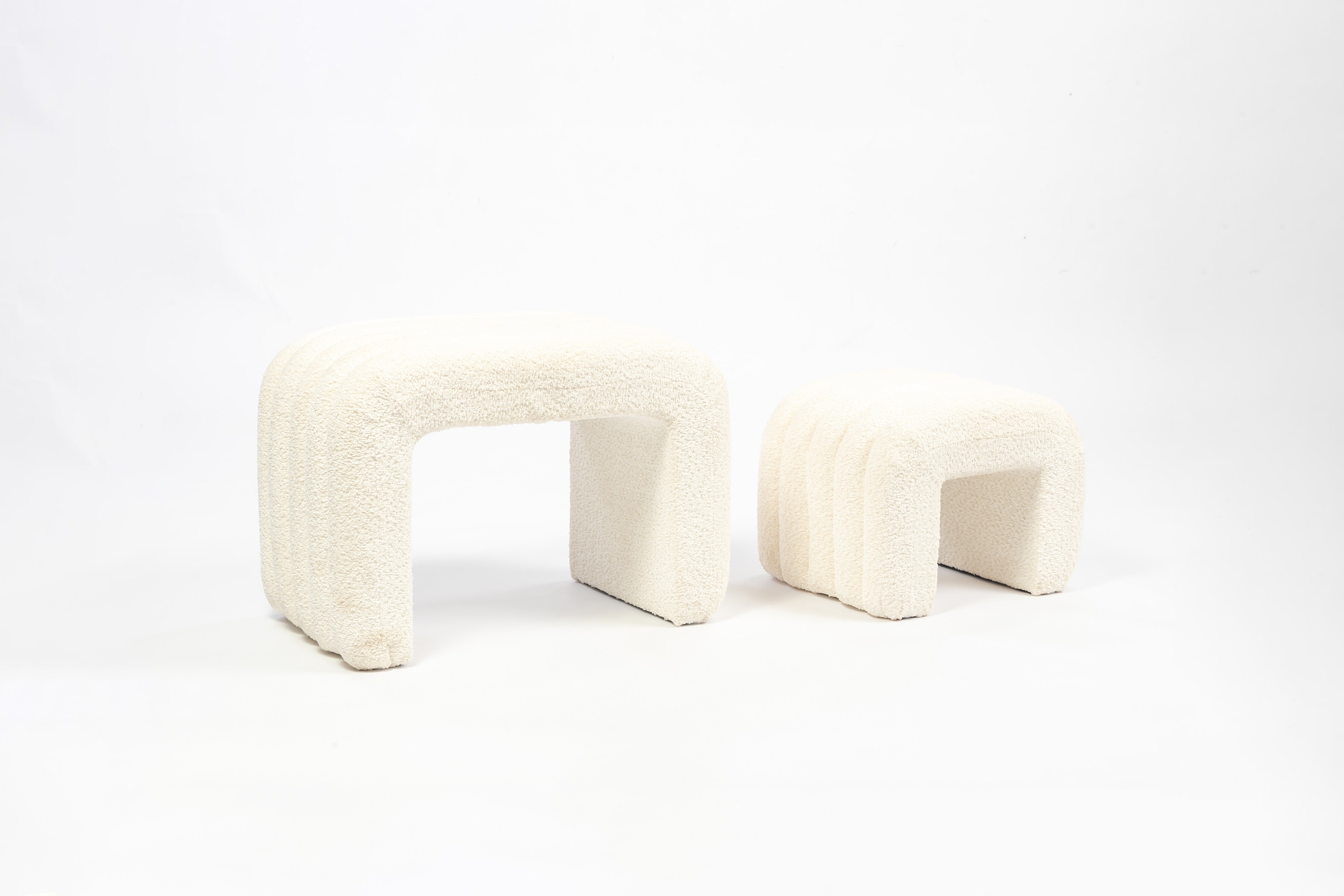 Arcus Pouf(White)