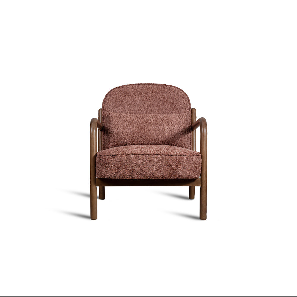 Skog Armchair , Dusty Rose