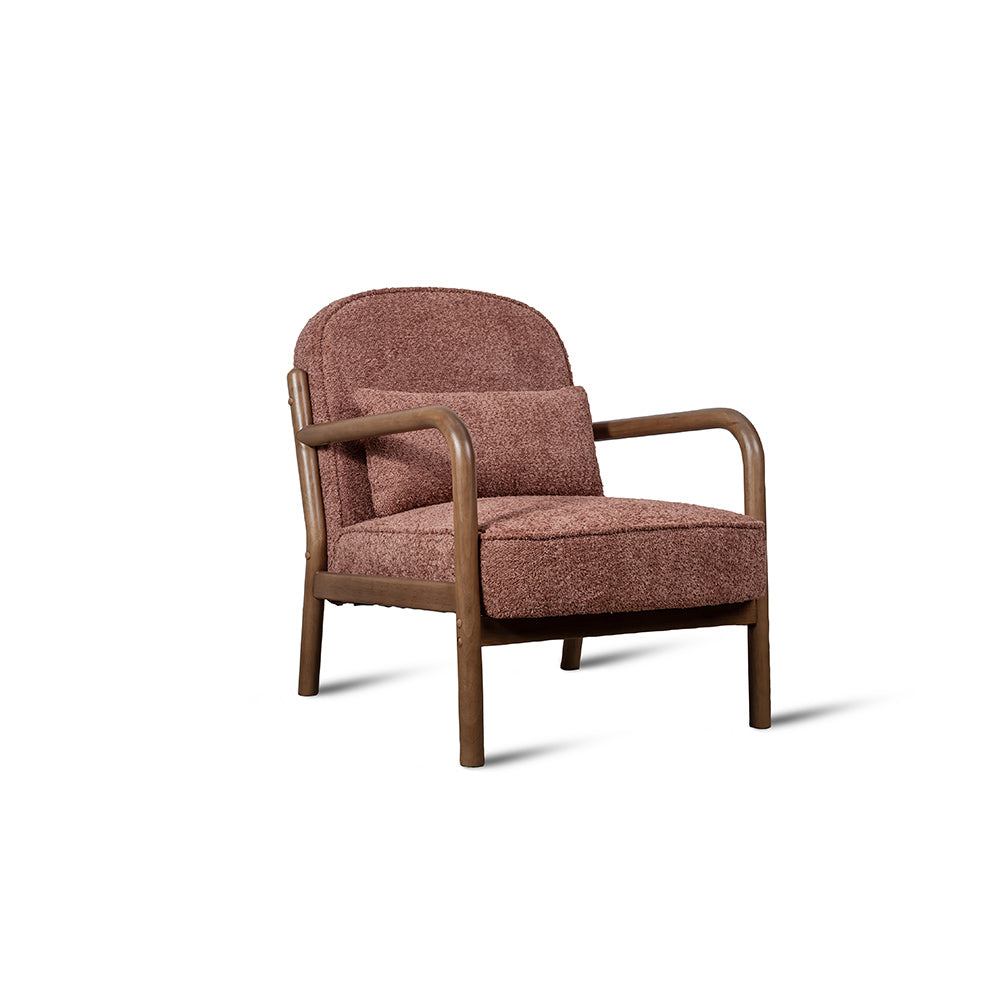 Skog Armchair , Dusty Rose