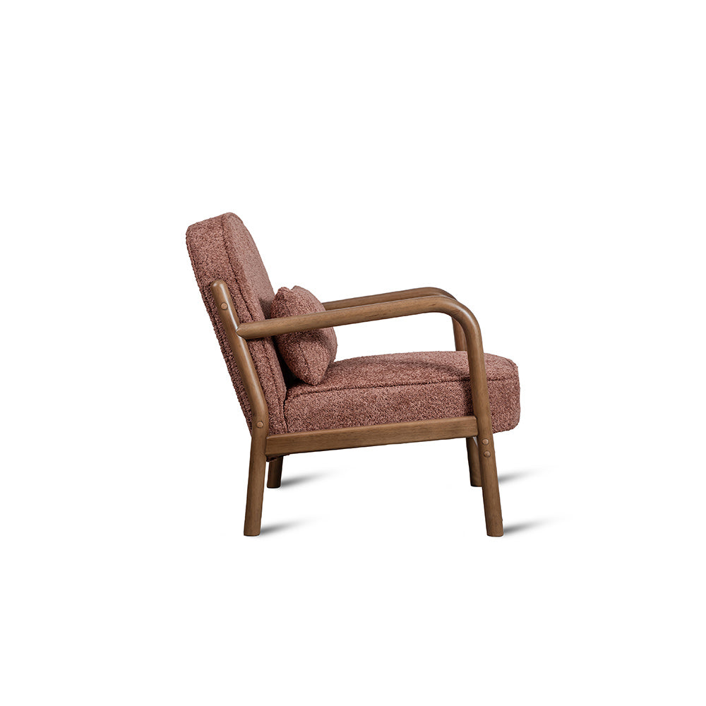 Skog Armchair , Dusty Rose