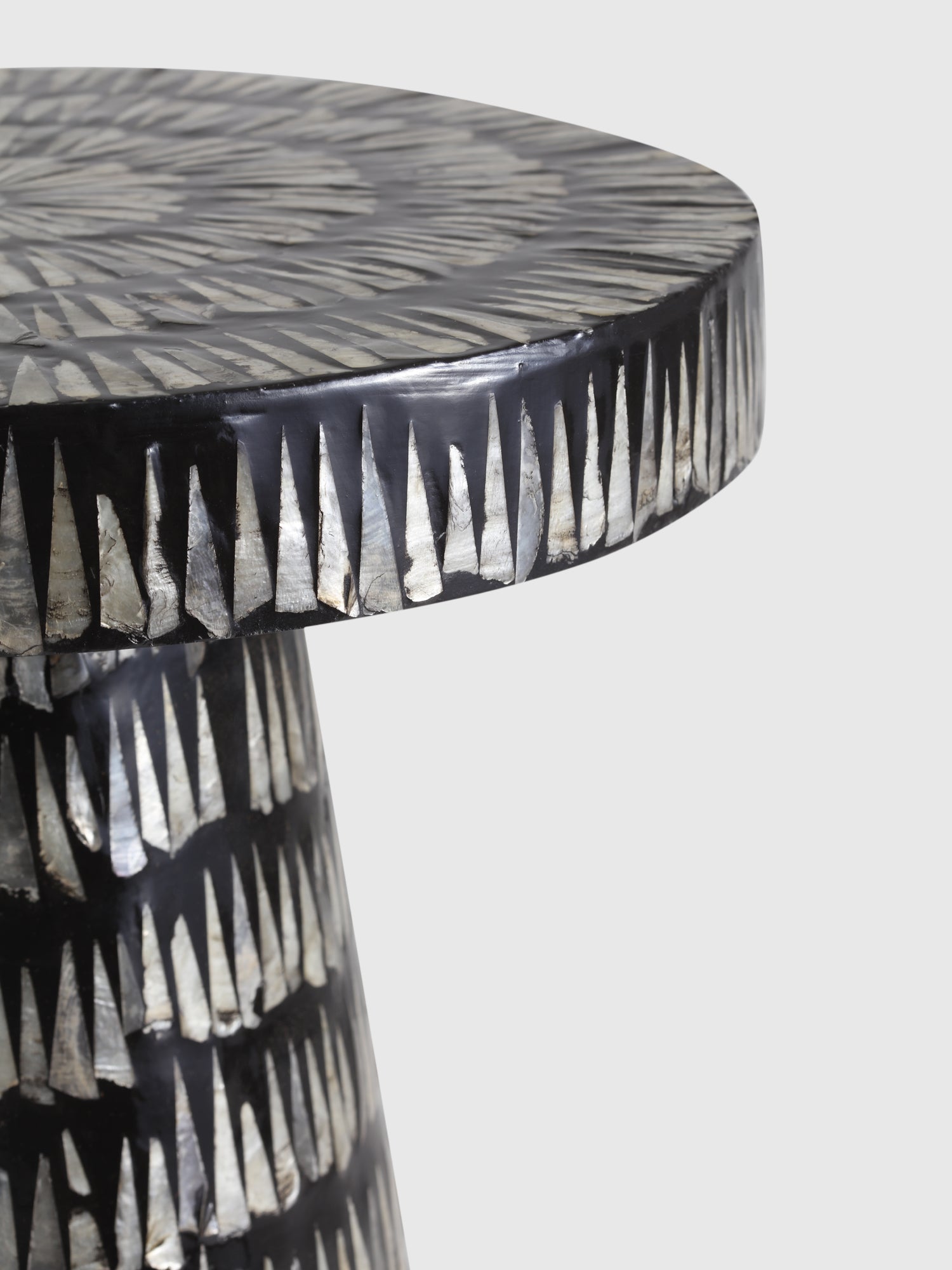 Feather Accent Table