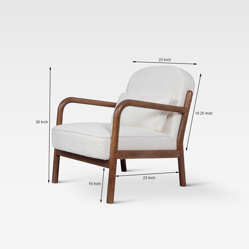 Skog Armchair , White