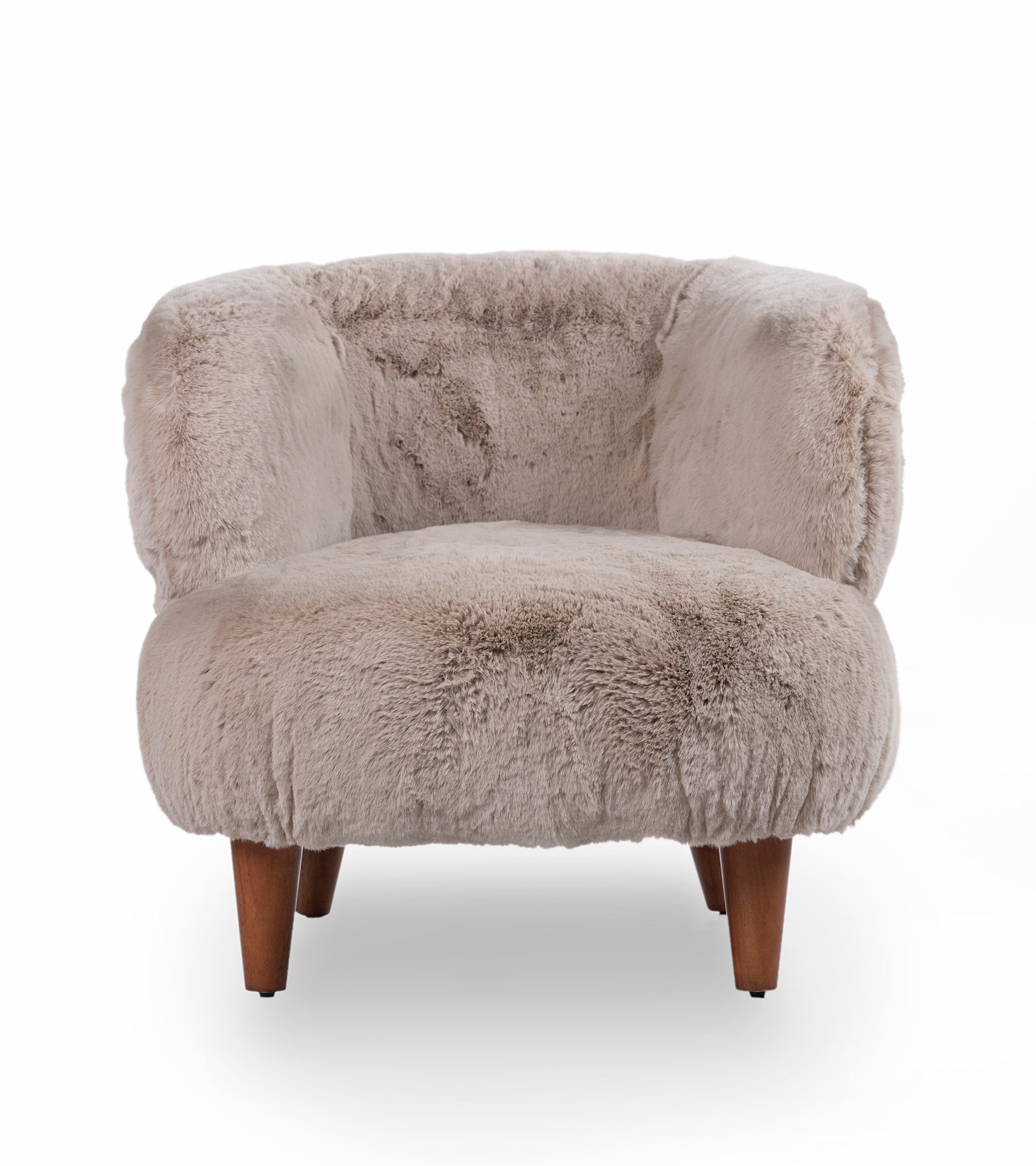 Pluma Lounge Chair , Beige
