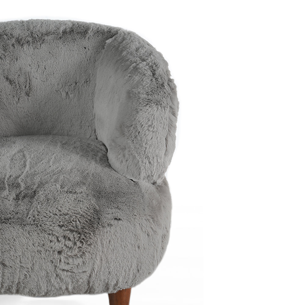 Pluma Lounge Chair , Grey
