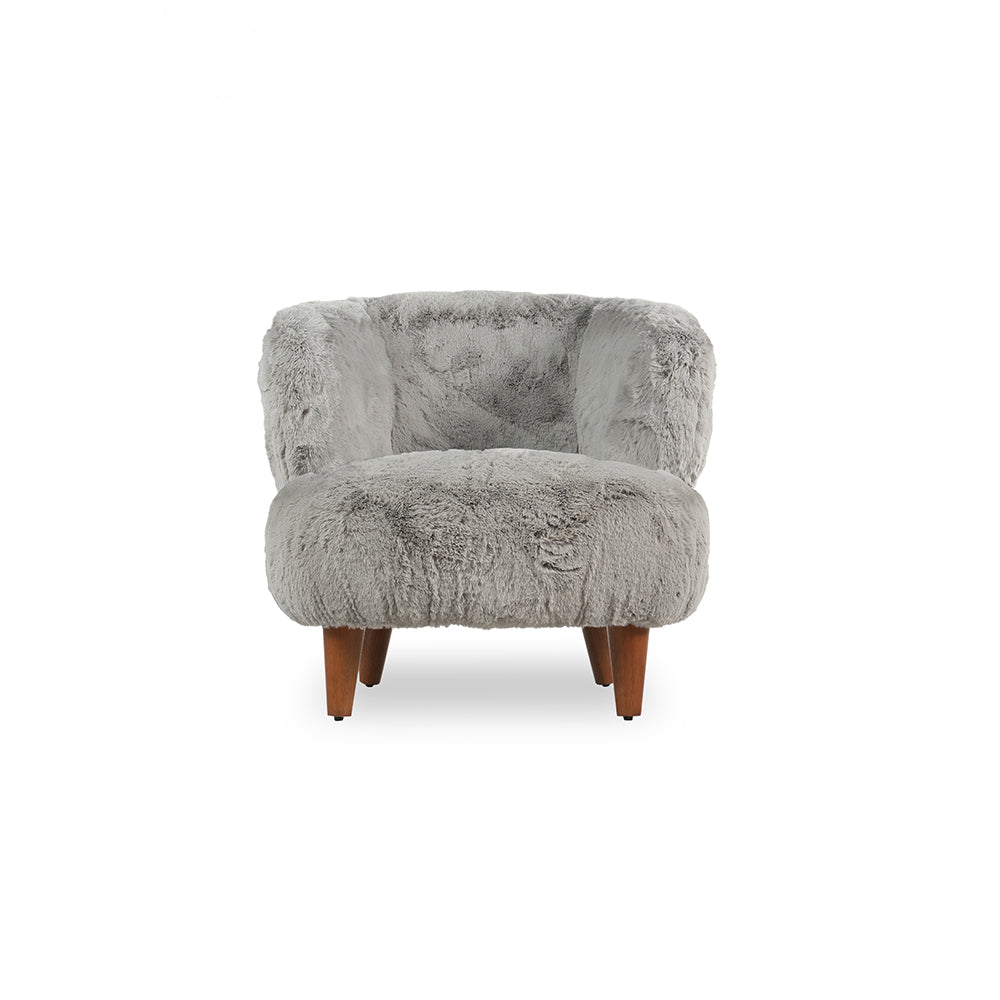 Pluma Lounge Chair , Grey