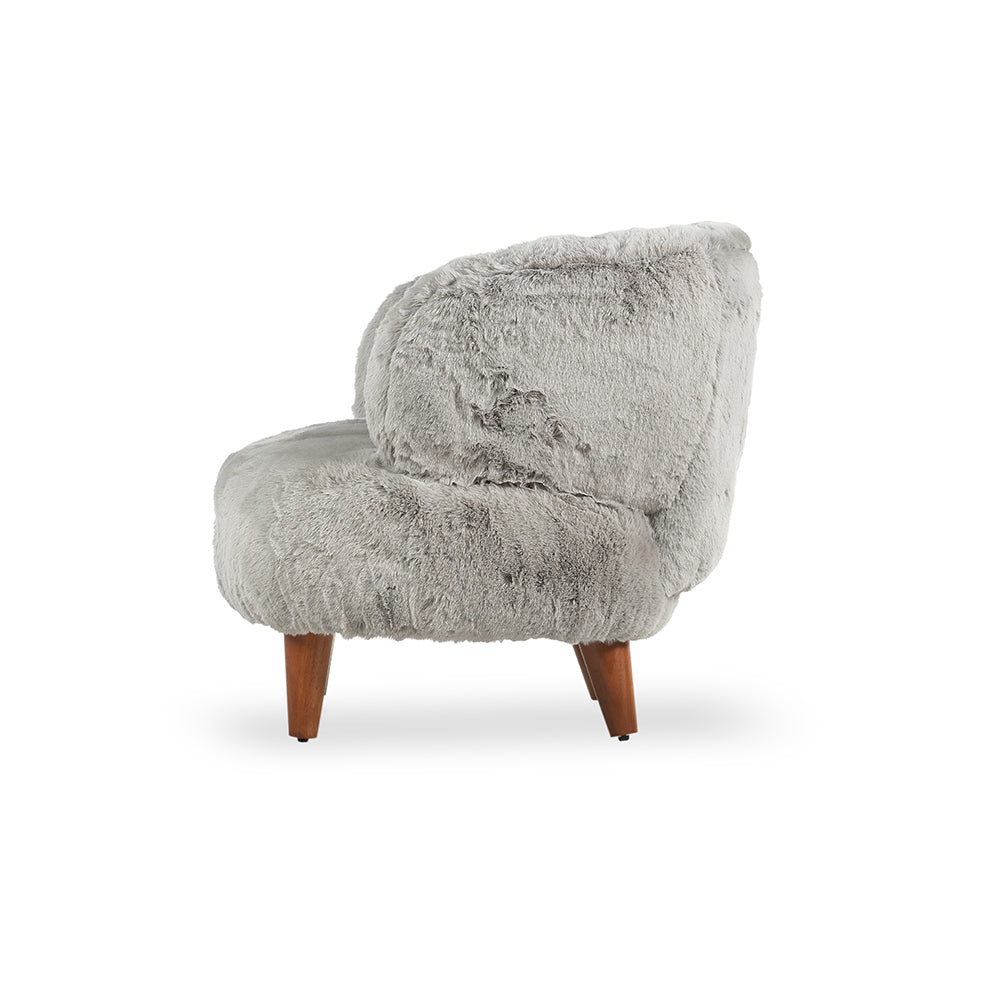 Pluma Lounge Chair , Grey