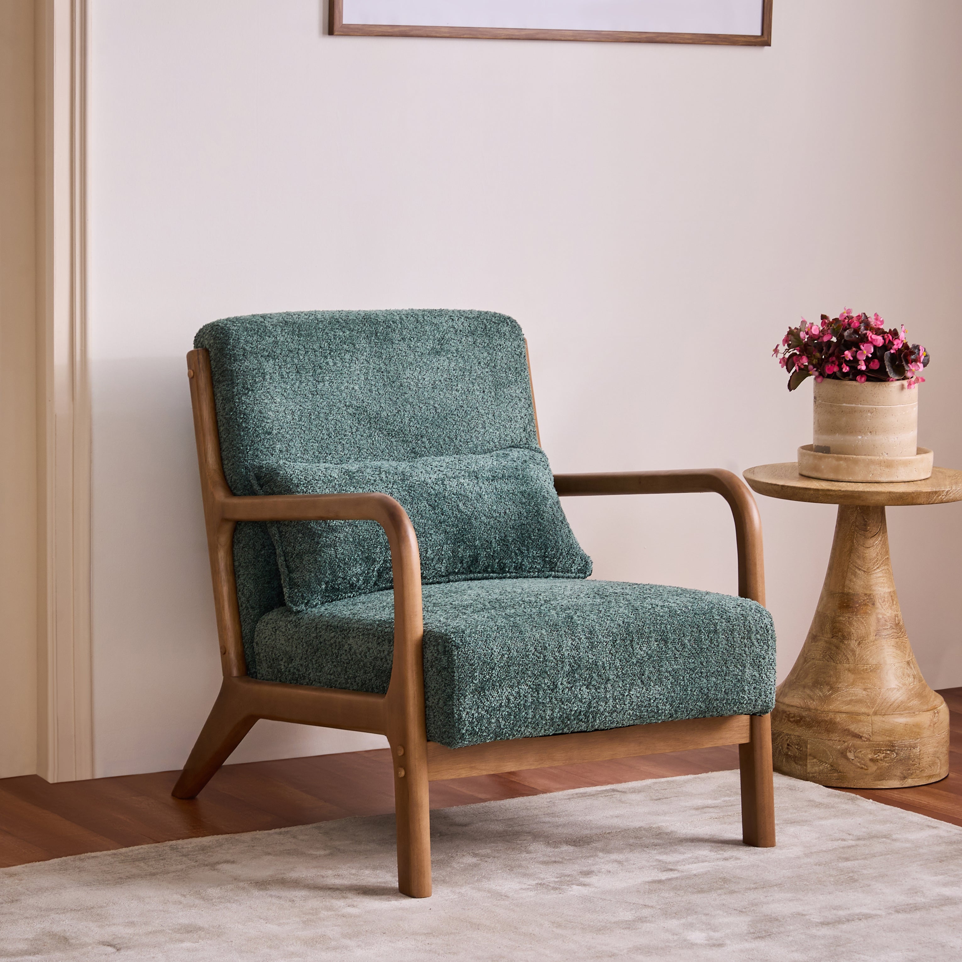 Alma Armchair , Green