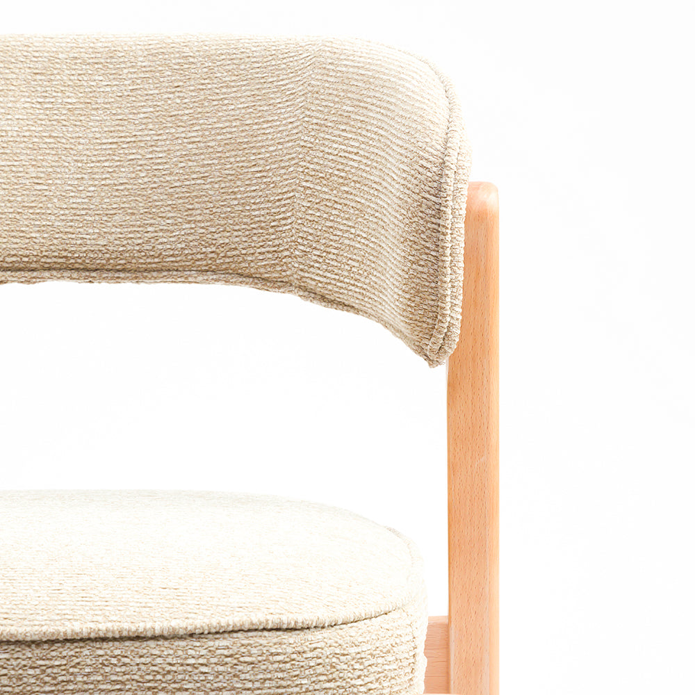 Linden Dining Chair - Flaxen