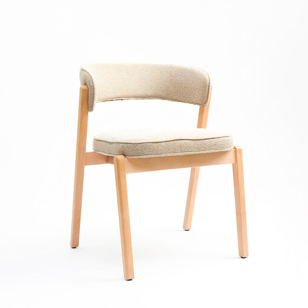 Linden Dining Chair - Flaxen