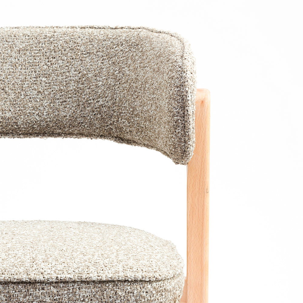 Linden Dining Chair - Light Khaki