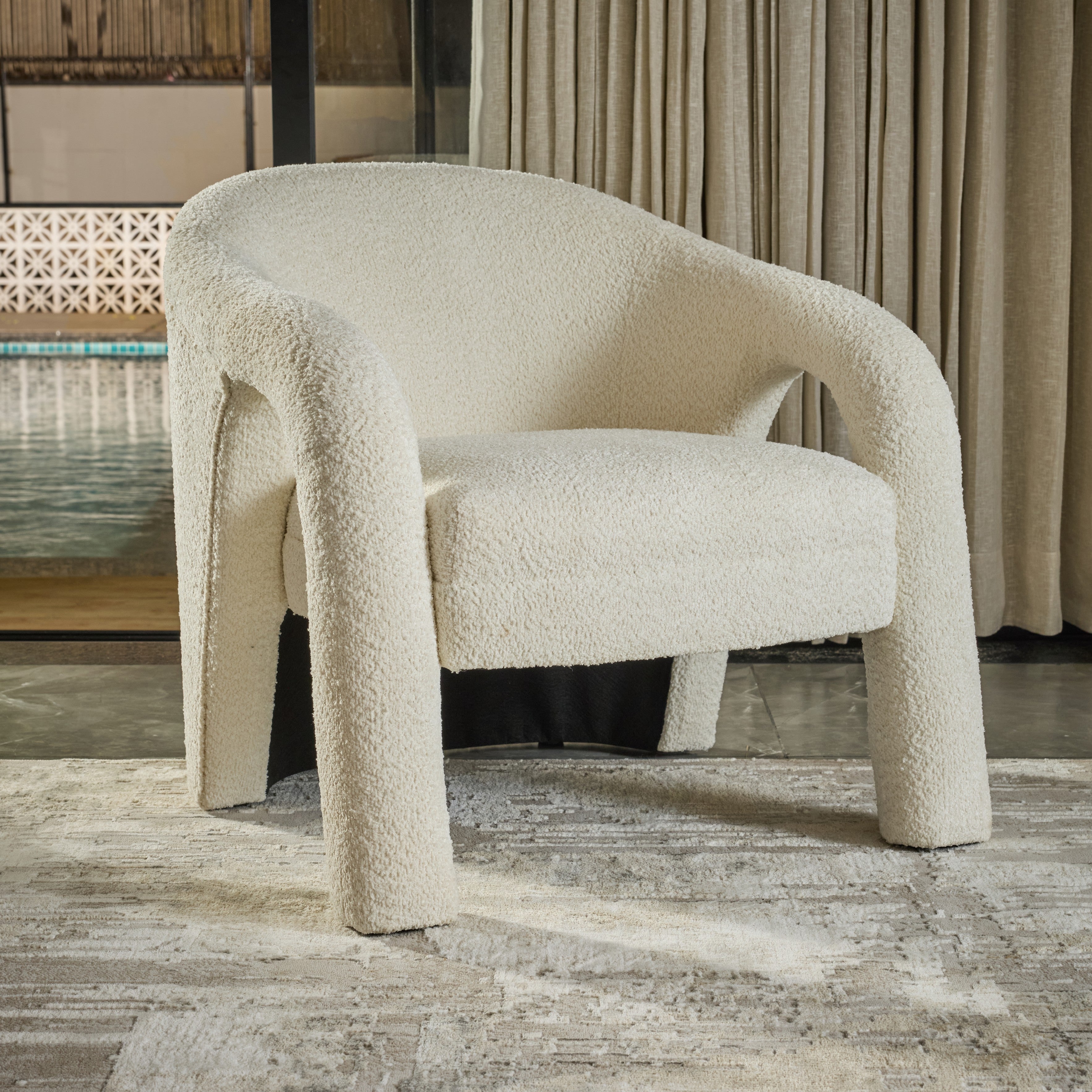 Arco Lounge Chair , White