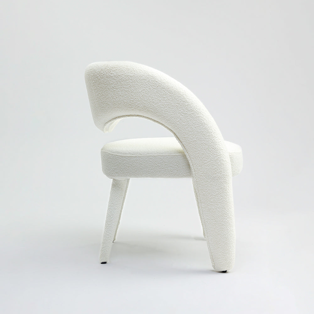 Crest Dining Chair - White