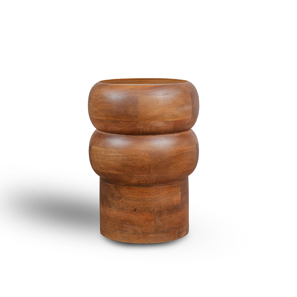 Totem Accent Table, Mango