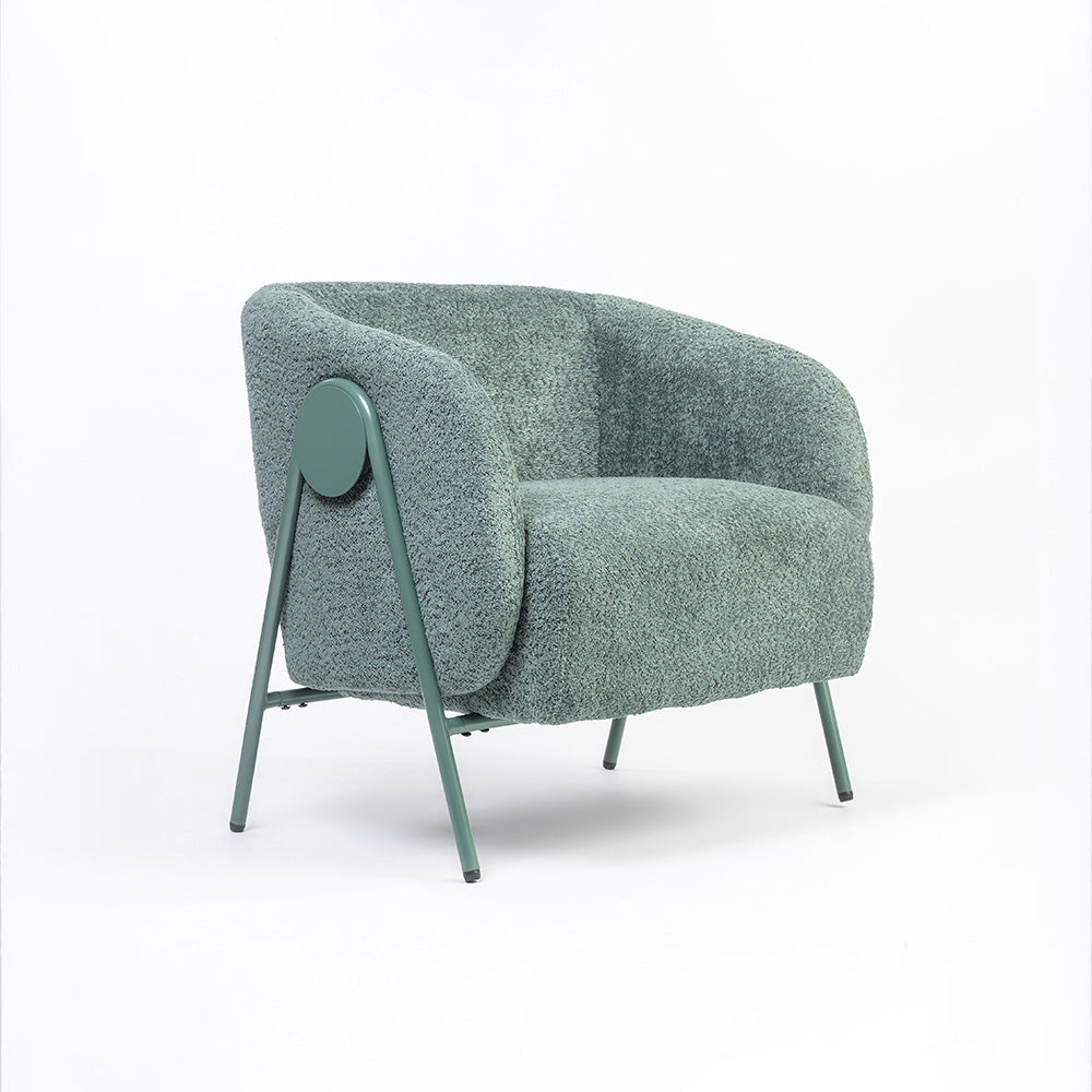 Fermoir Lounge Chair , Green