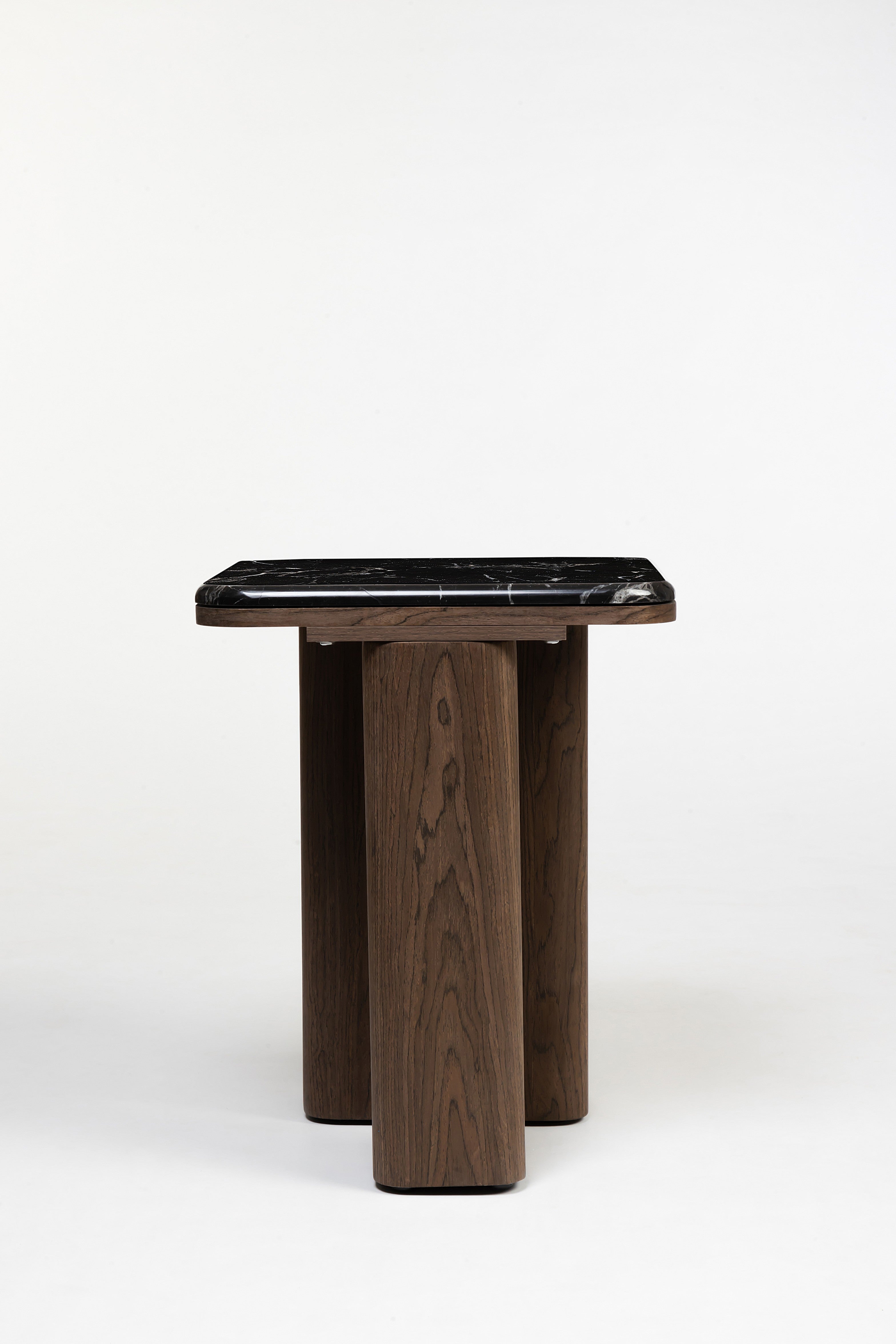 Totem Accent Table, Walnut
