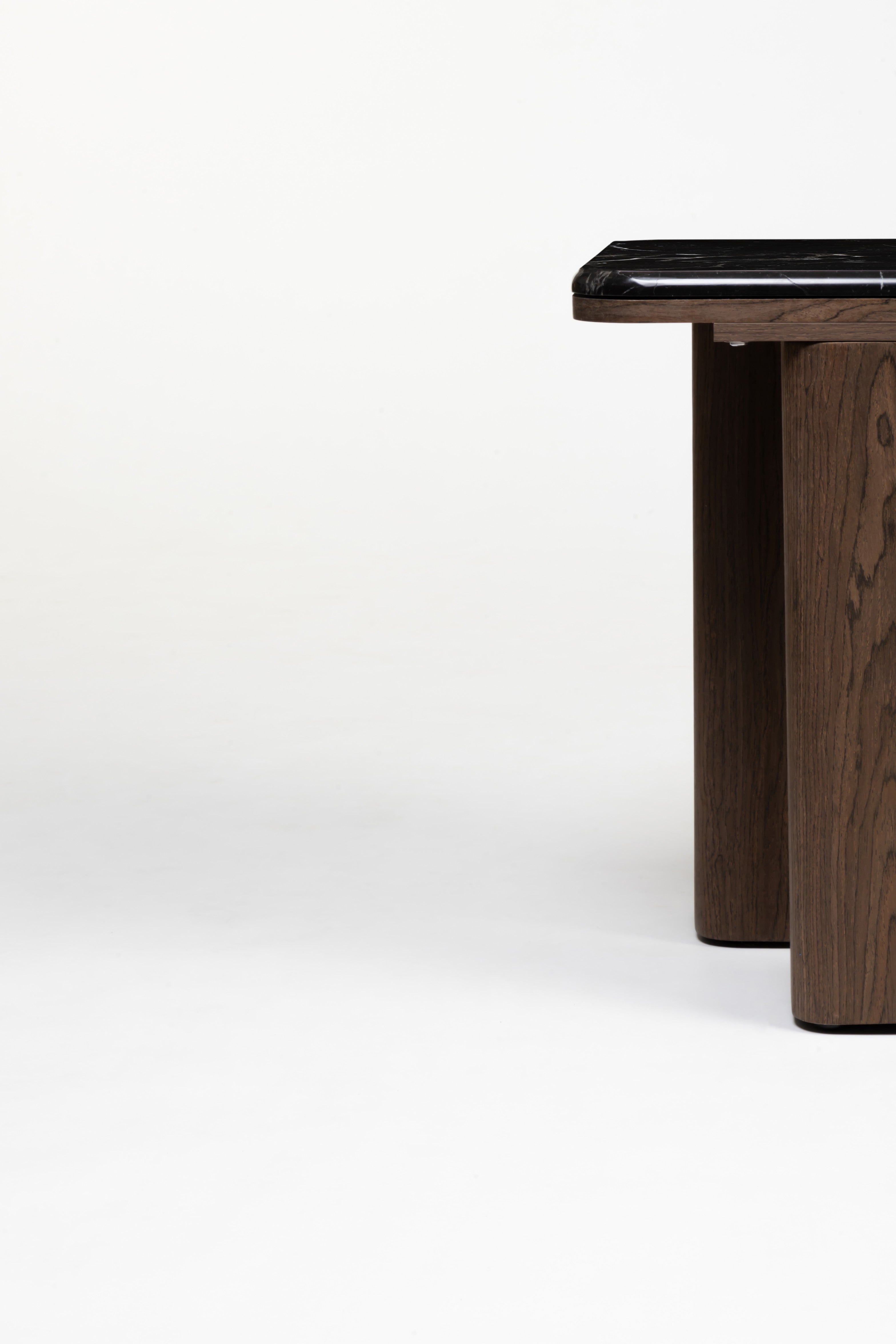 Totem Accent Table, Walnut