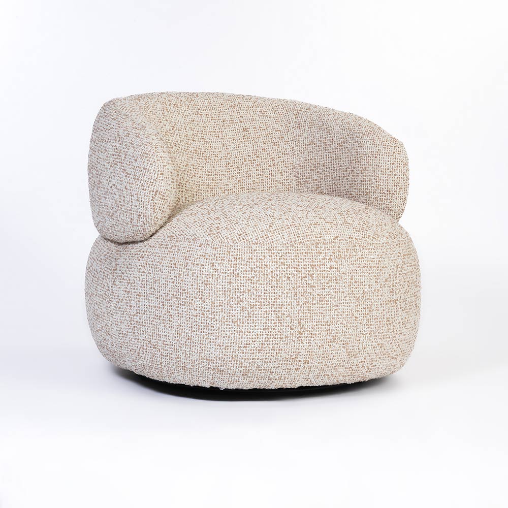 Cairn Swivel Chair, Beige