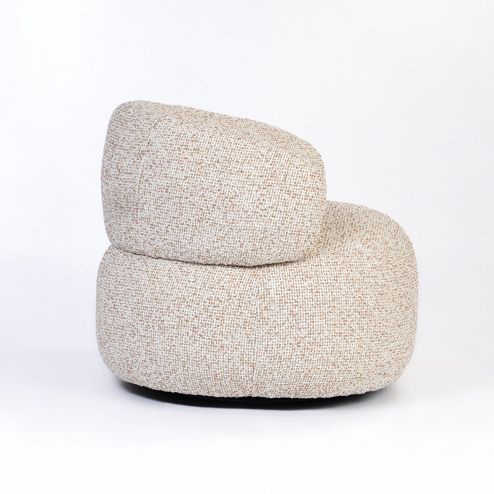 Cairn Swivel Chair, Beige