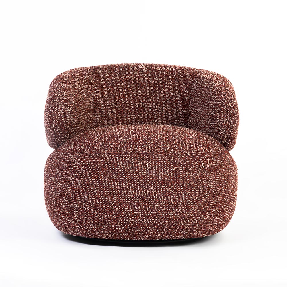 Cairn Swivel Chair, Red