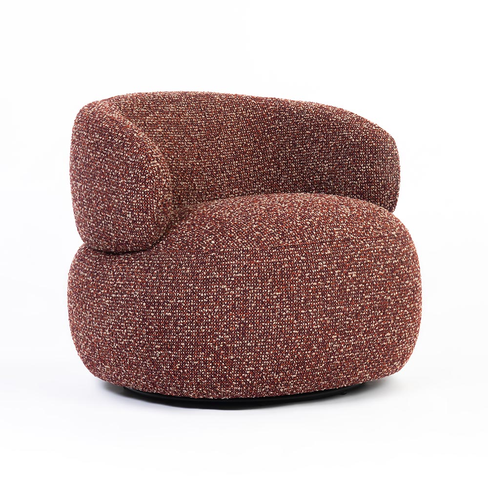 Cairn Swivel Chair, Red