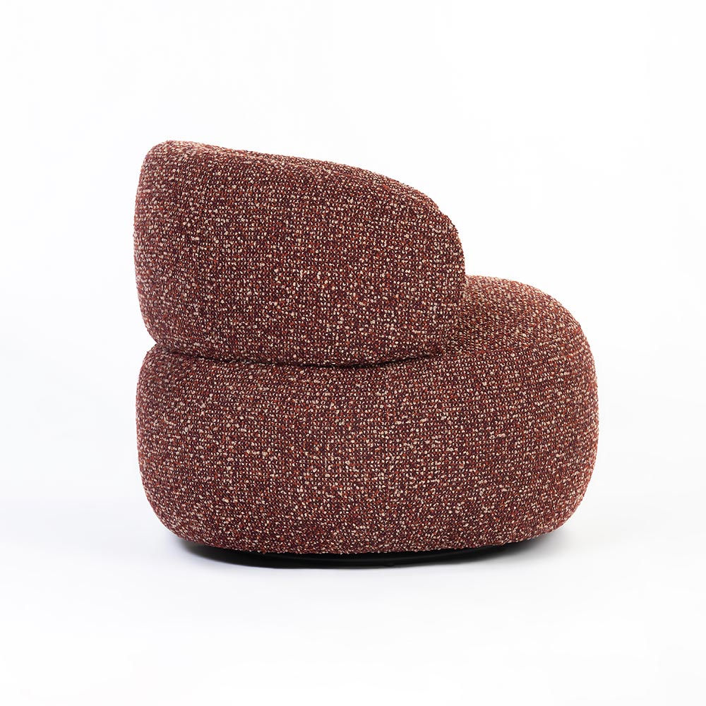 Cairn Swivel Chair, Red