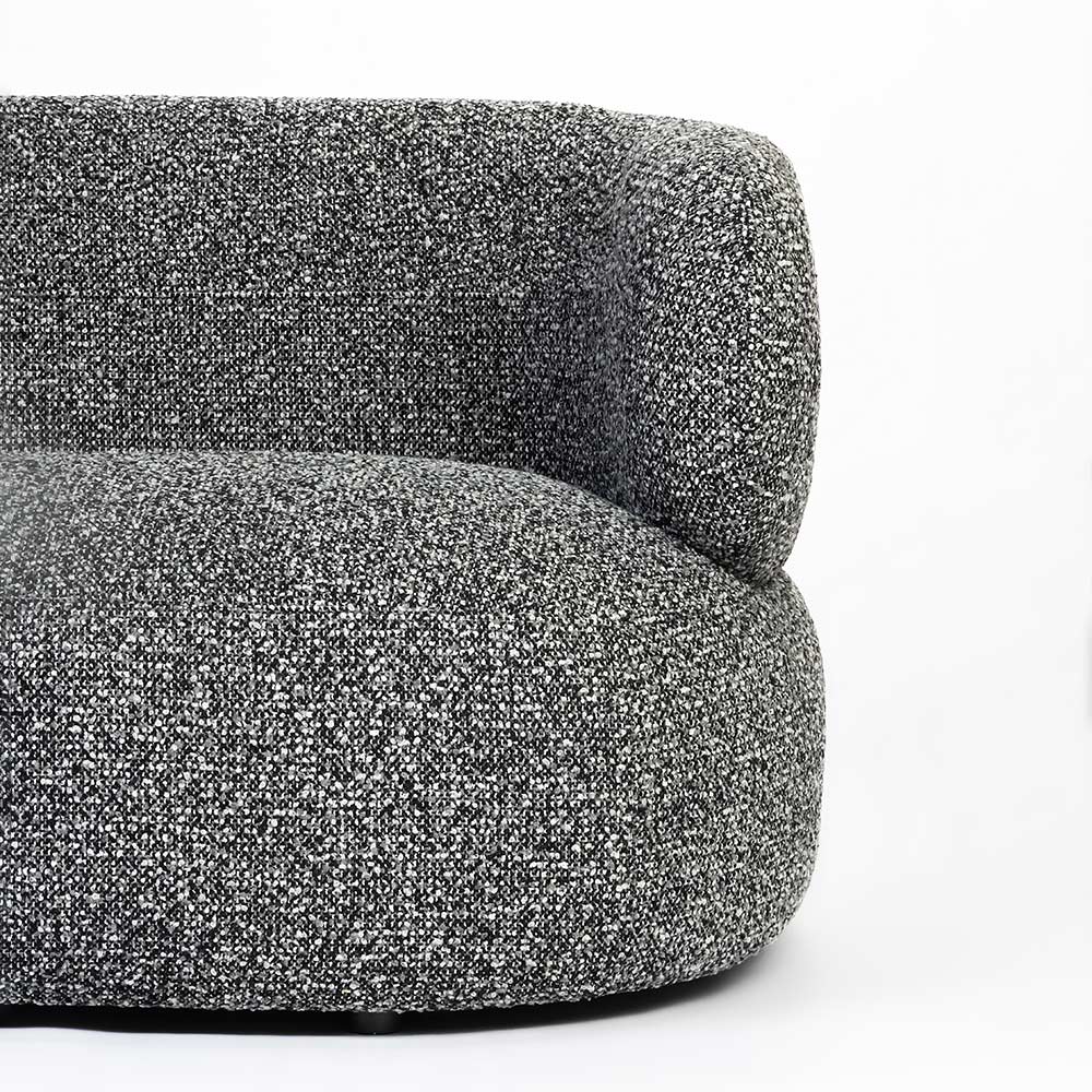 Calla 2 Seater Sofa (Black)