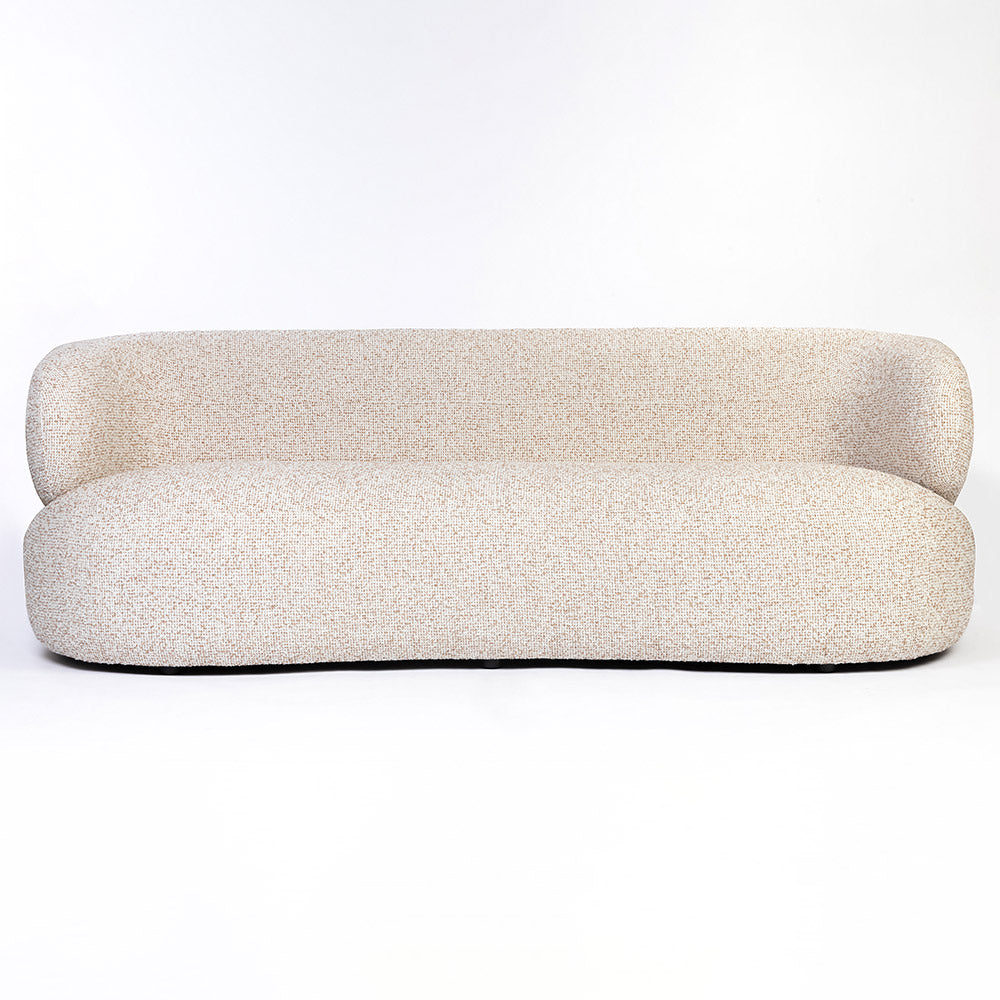 Volute 3 Seater Sofa (Beige)