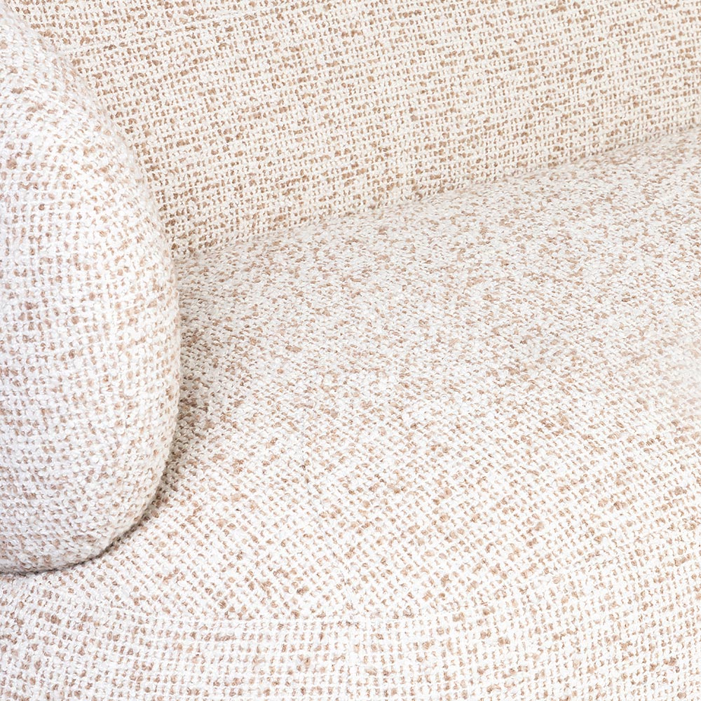 Volute 3 Seater Sofa (Beige)