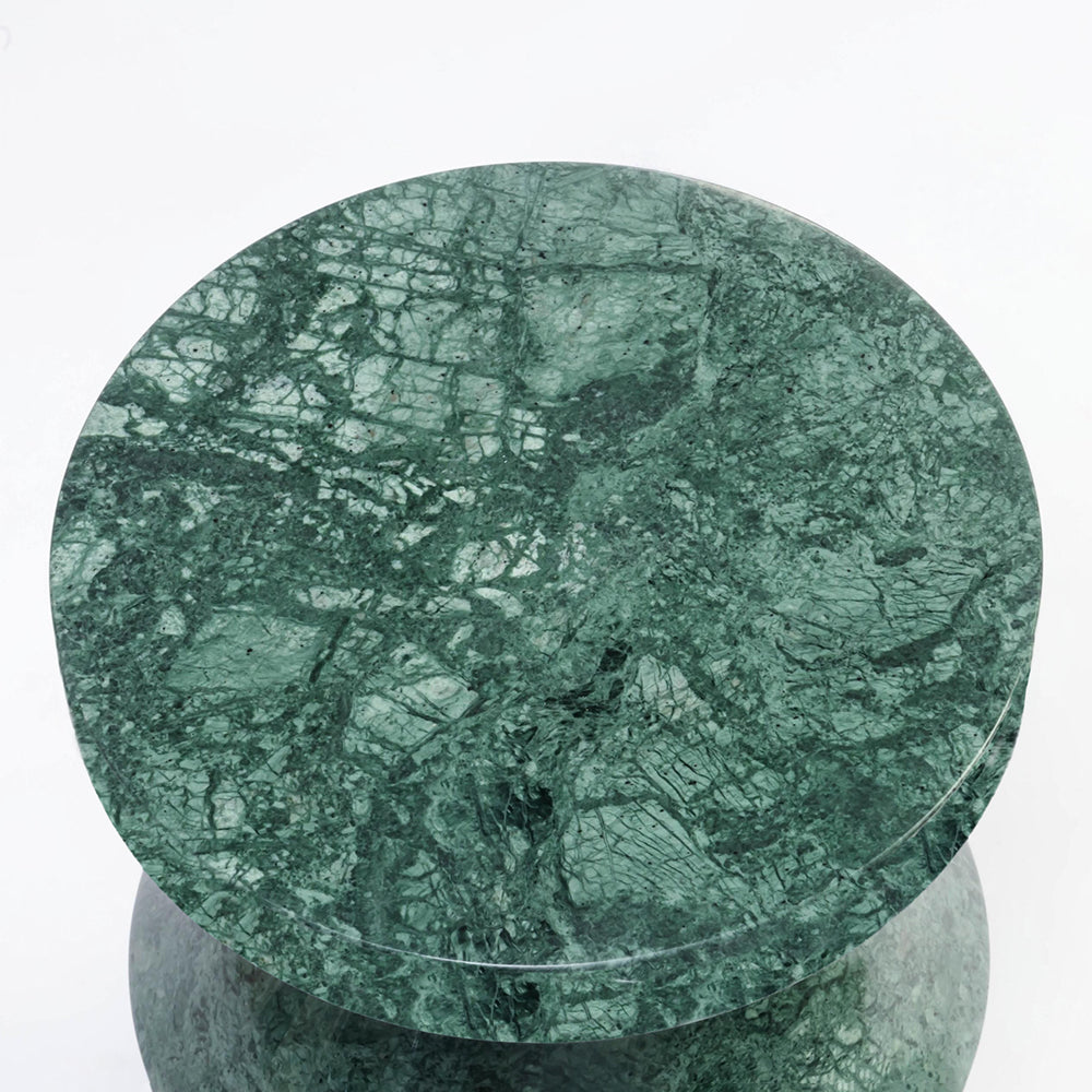 Clepsydra Side Table, Malachite
